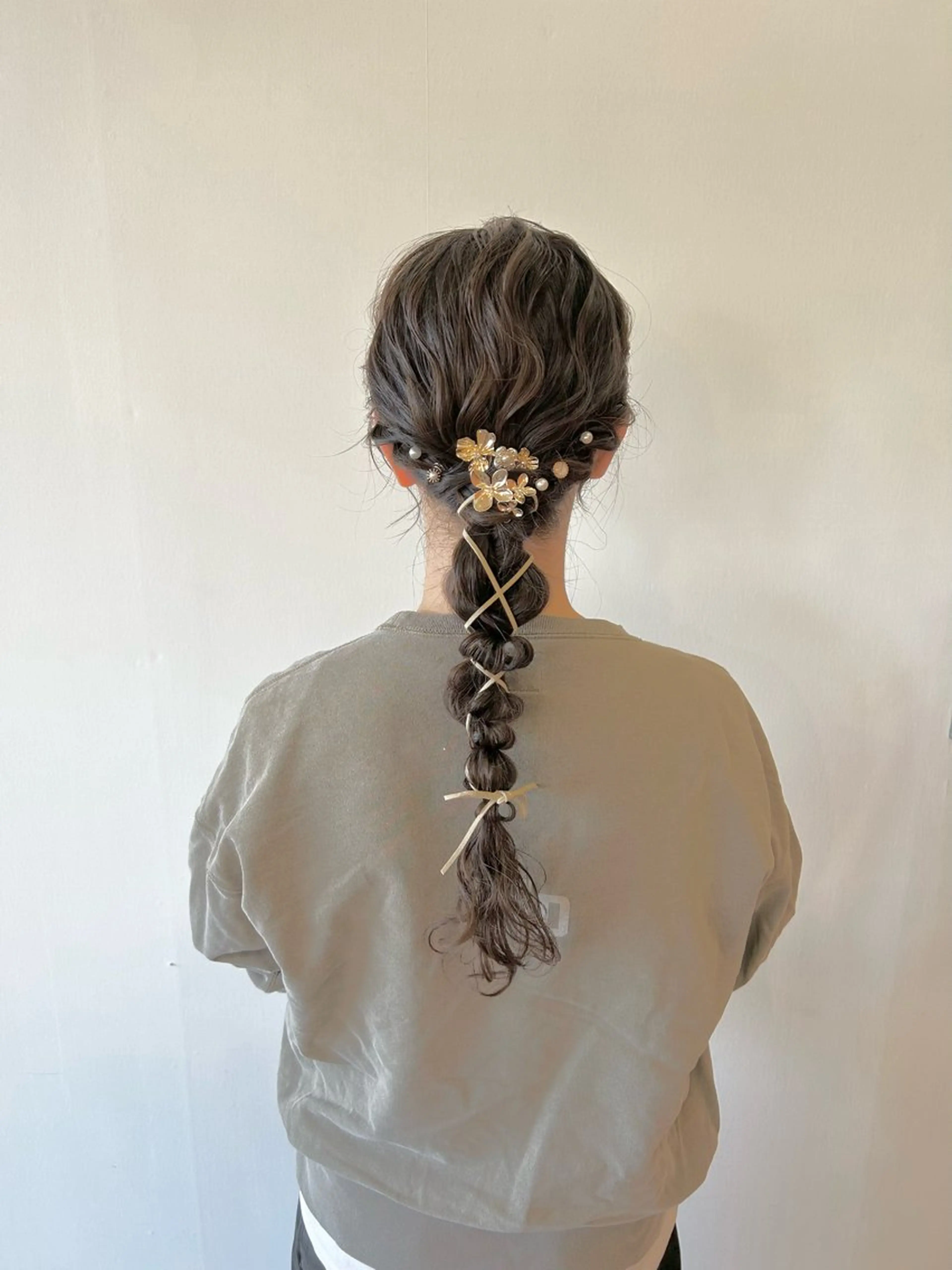 ロング ヘアアレンジ 結婚式・ブライダル ロング ヘアセット トップスタイリスト 林すずかのヘアスタイル