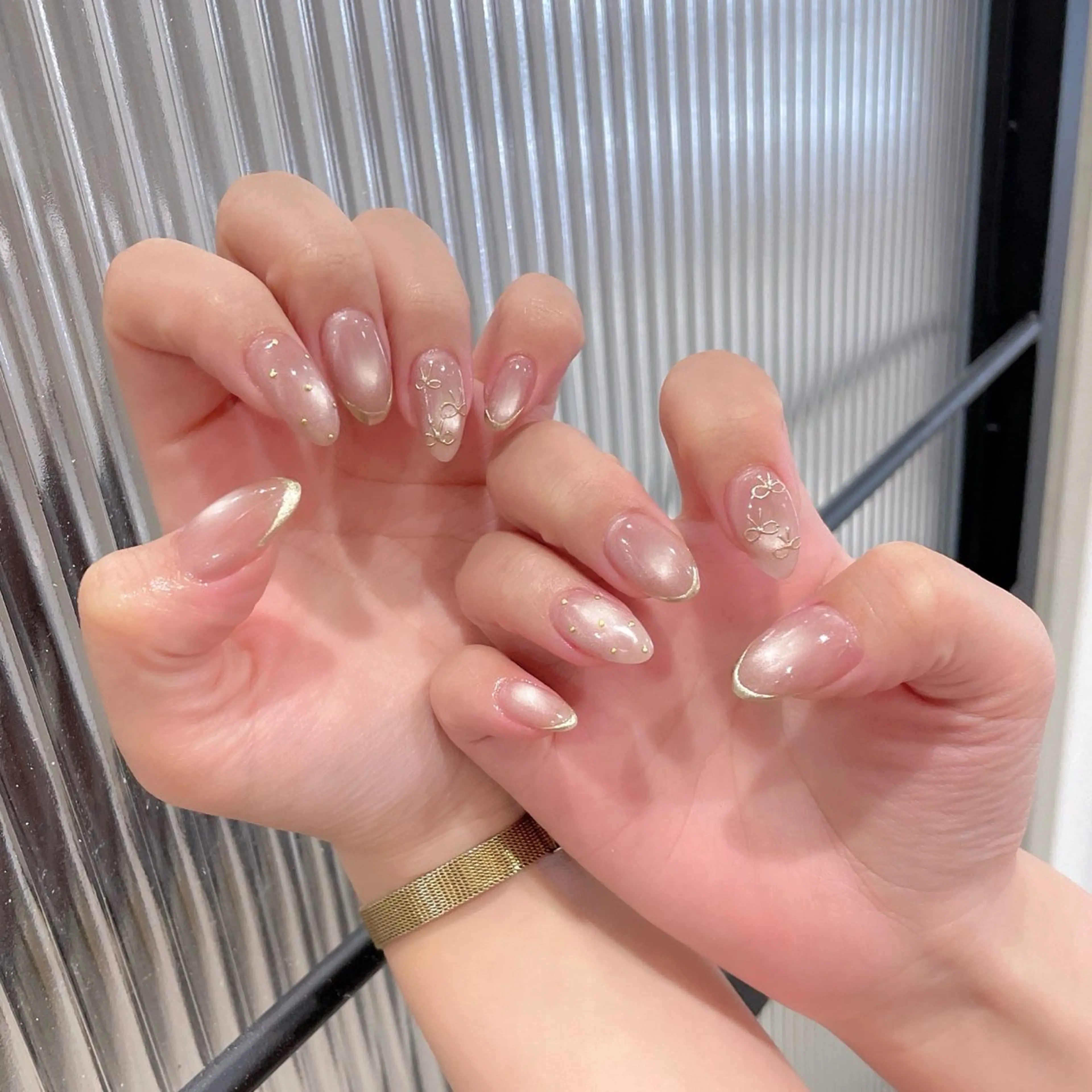 ネイル 持ち込み ハンドネイル M2 beauty Hoshinaのネイルデザイン