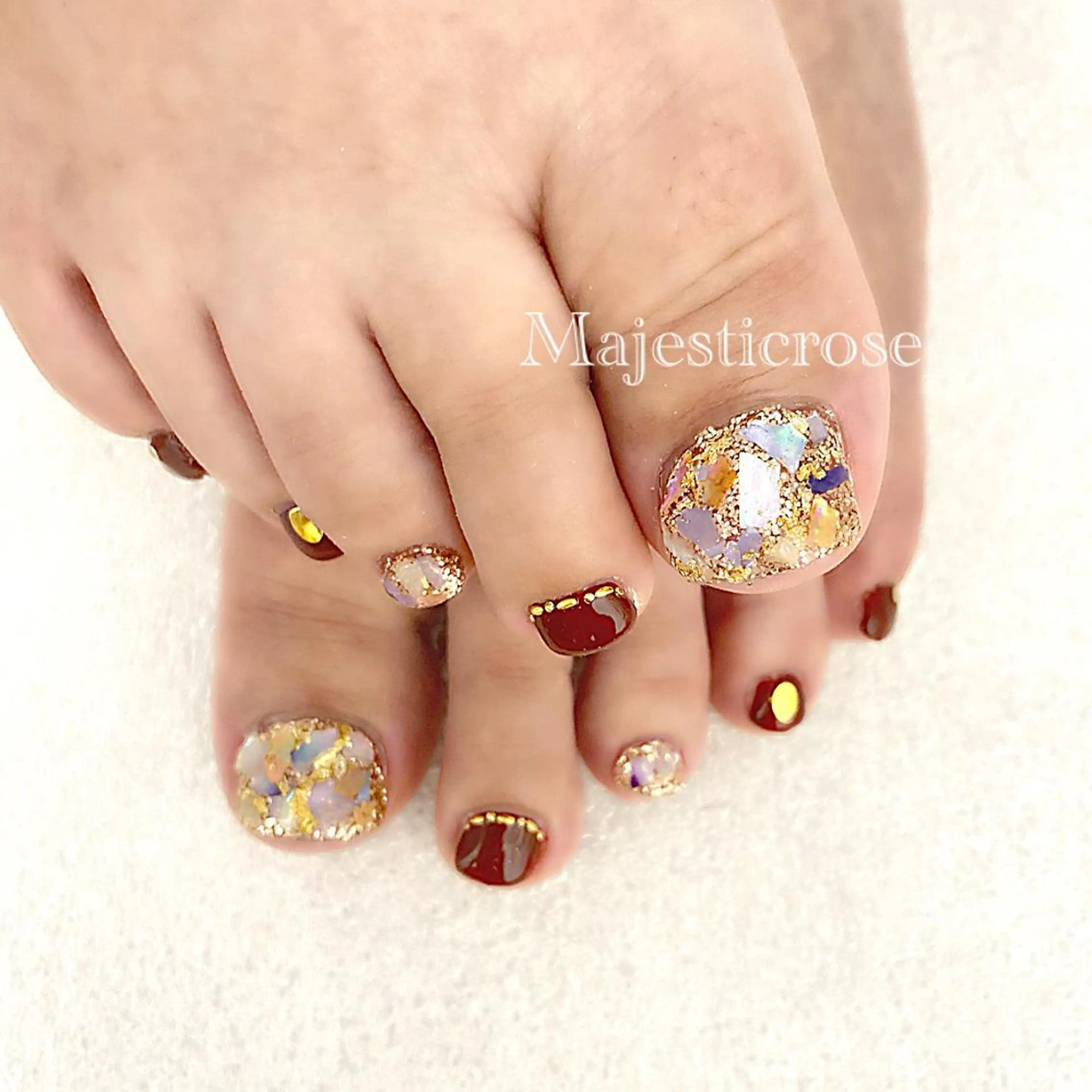 ネイル Rire_eye+beauty_nail所属・Rire_ nail_yukiのネイルデザイン