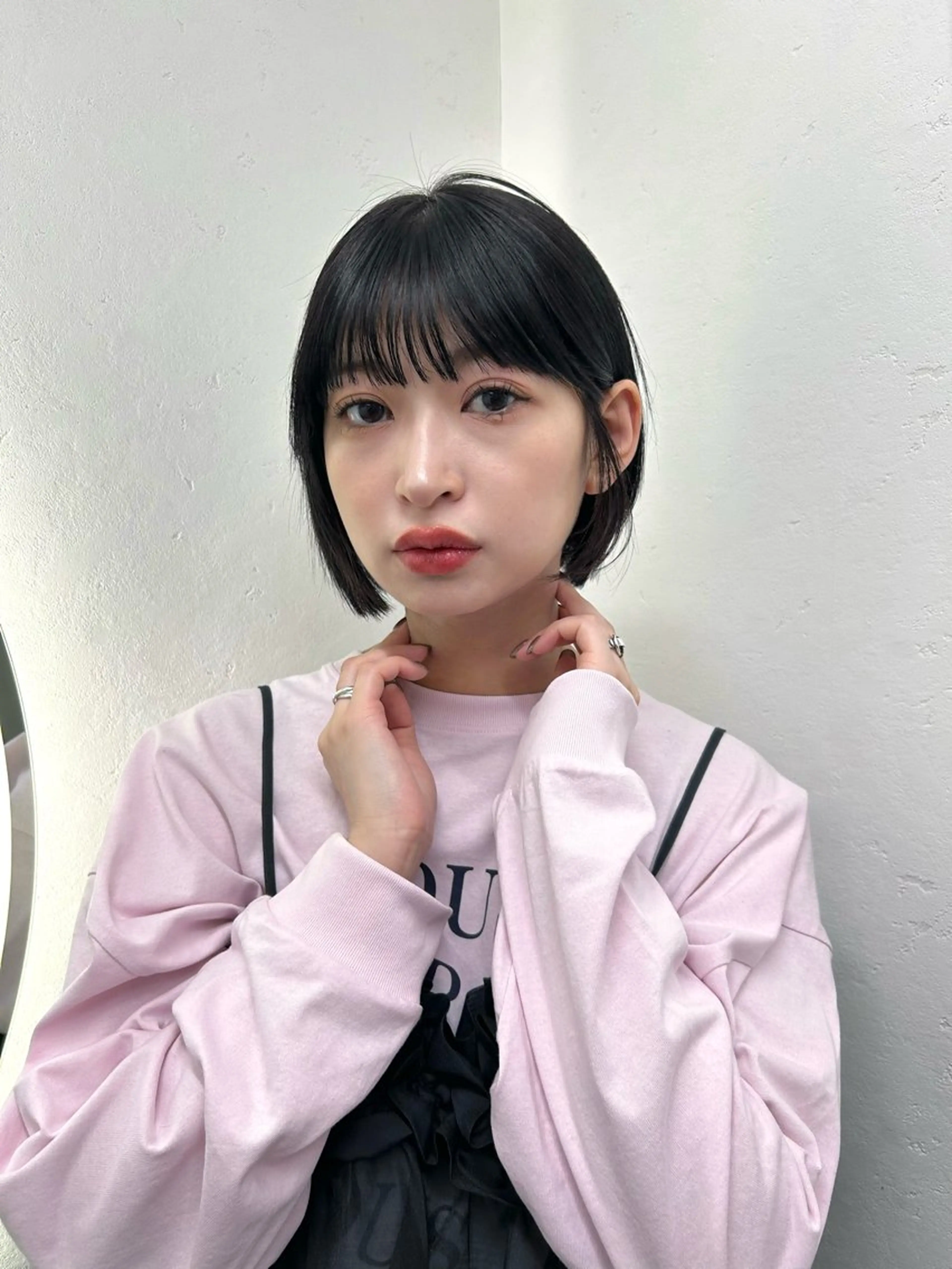 ショート ボブ カット トリートメント 透明感/明るめ ヘア/kazui🐈のヘアスタイル