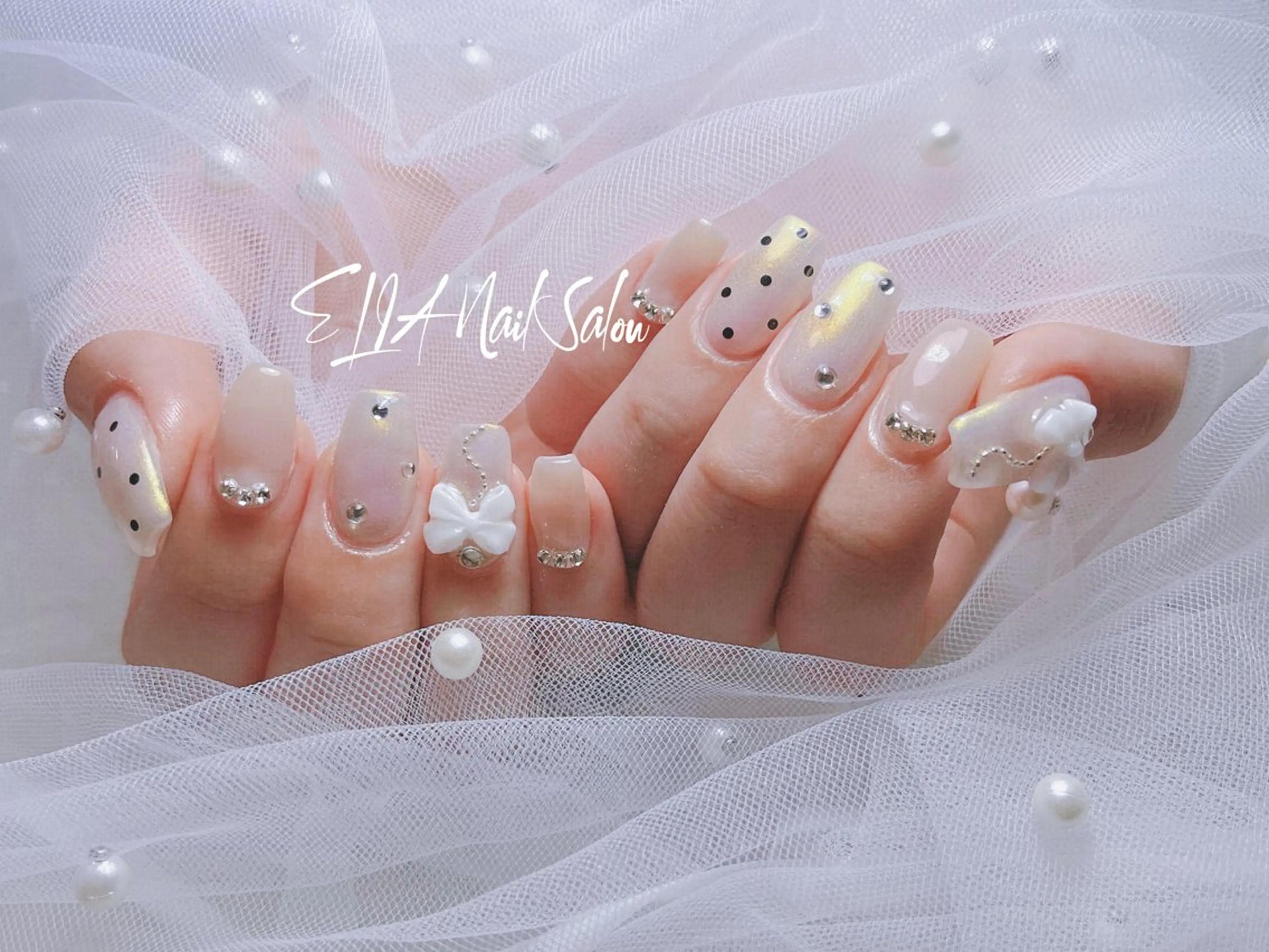 ミディアム ELIA【エリア】 nailsalonのネイルデザイン
