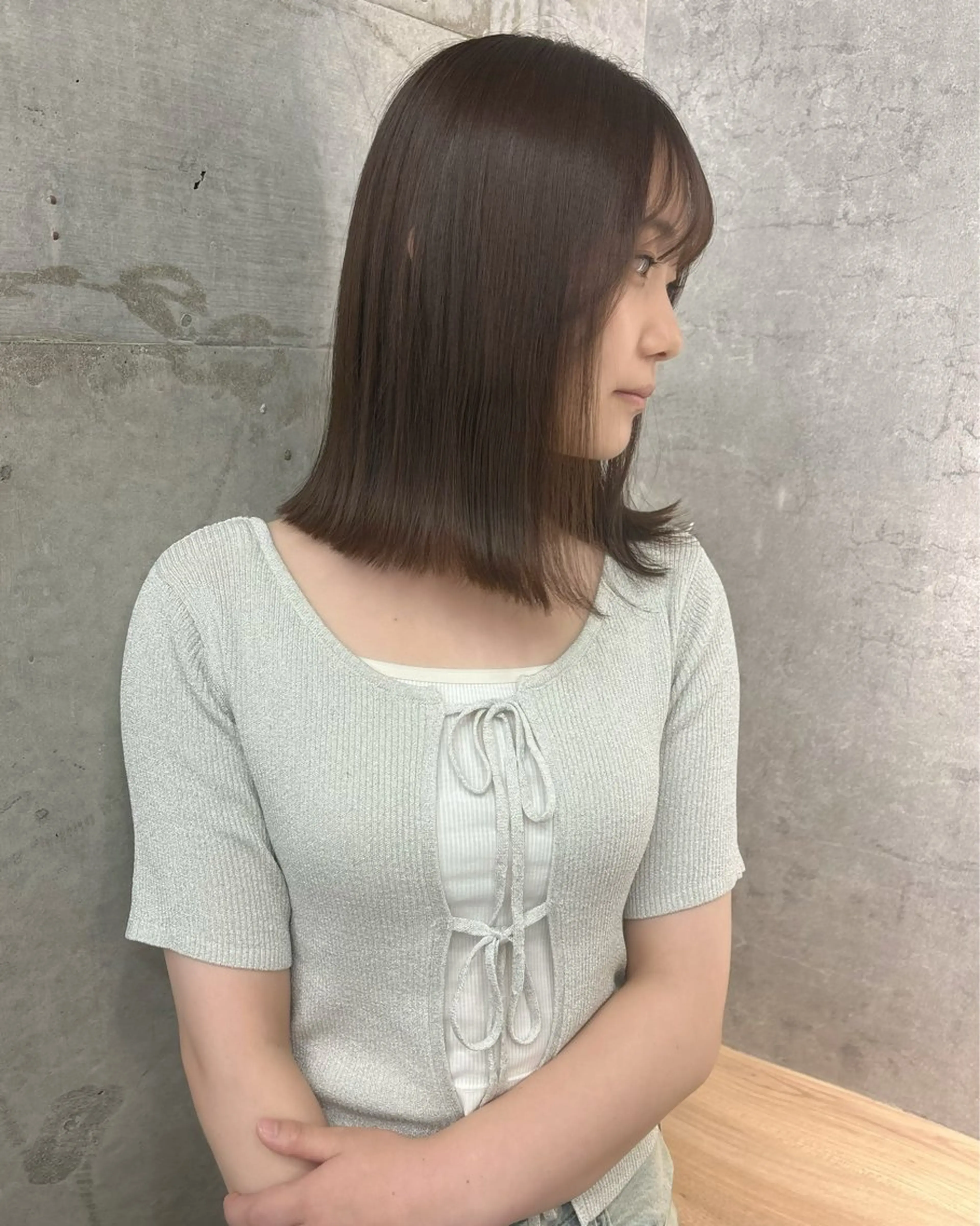 ショート ボブ 顔周りカット 苗代萌/ぷるツヤ髪 🫧／レイヤーカットのヘアスタイル