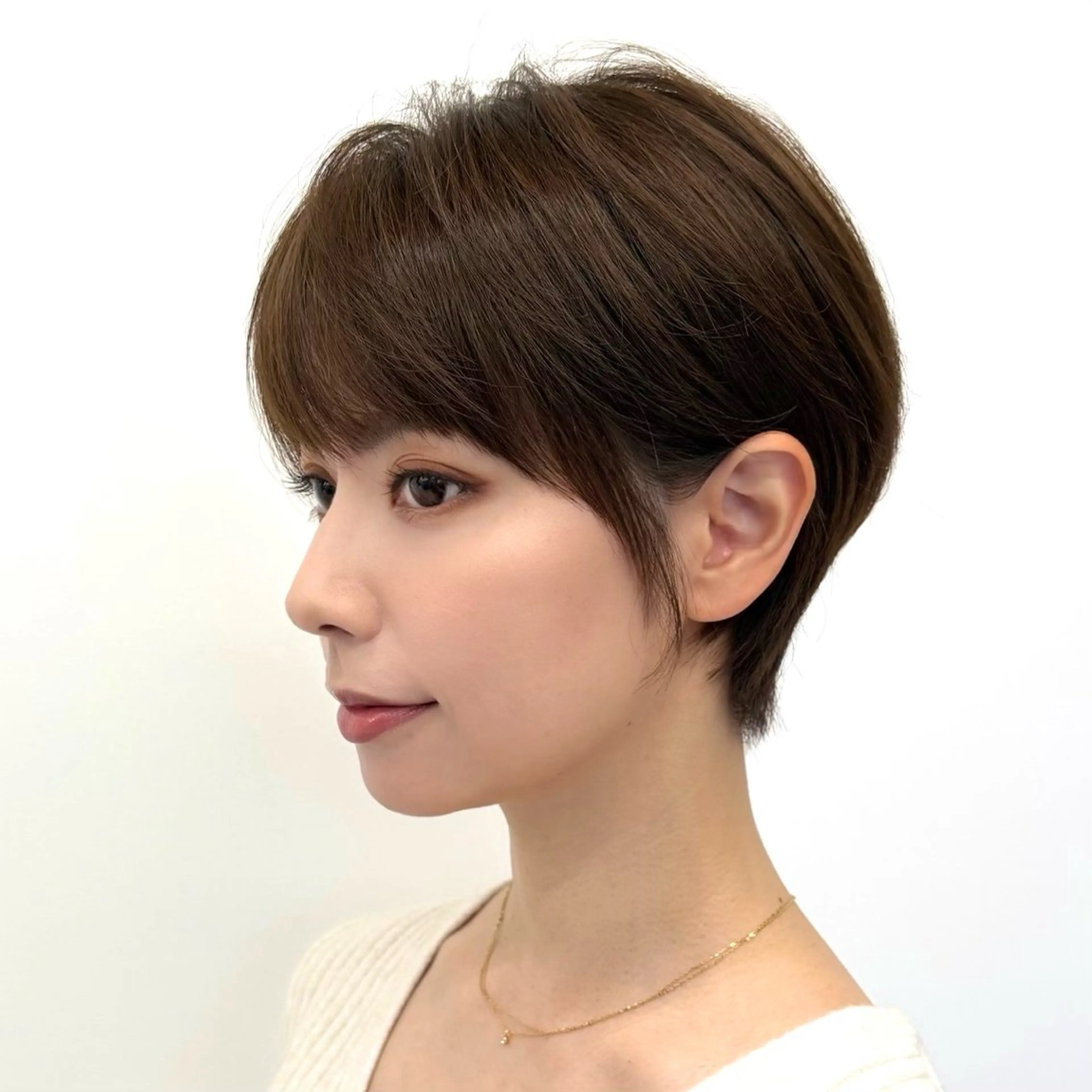 ショート カラー ブリーチ ケアブリーチ ダブルカラー ハイライトカラー ブリーチなしカラー 滝口 佑樹のヘアスタイル