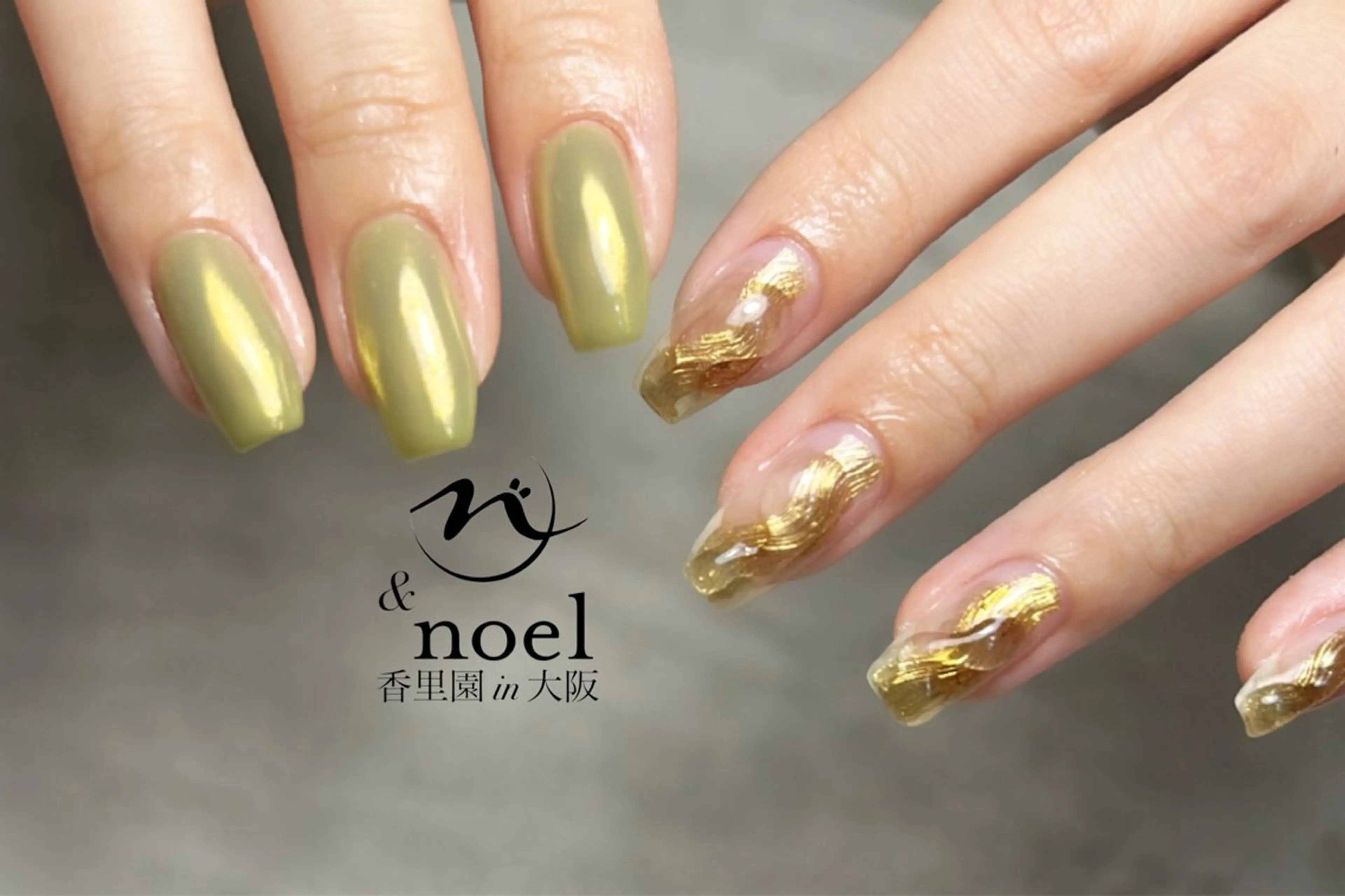 ネイル ハンドネイル Nailsalon  &Noel所属・もも 🍑のネイルデザイン
