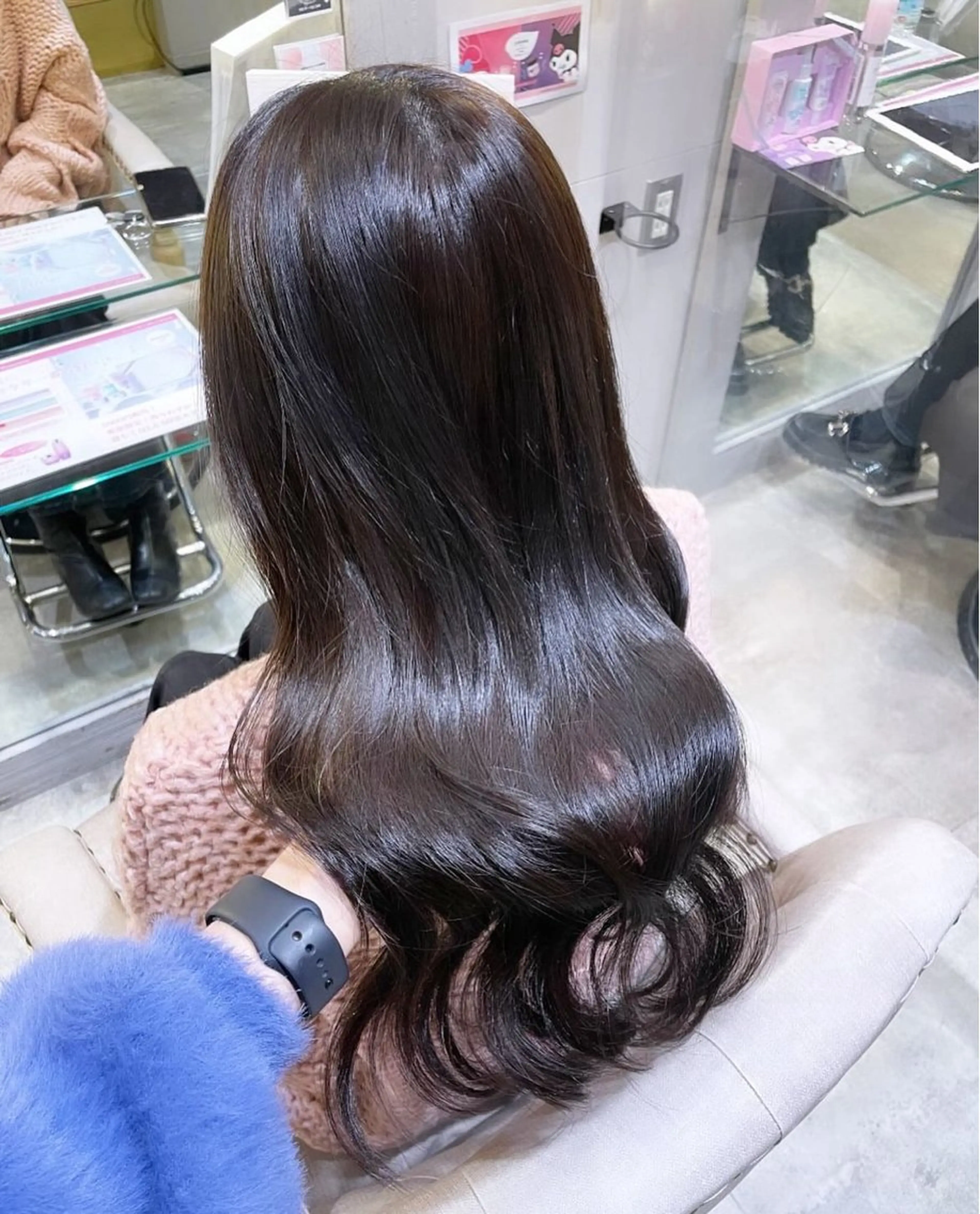 セミロング カラー 🐰🎀ボブ専門 yuzuka🎀🐰のヘアスタイル