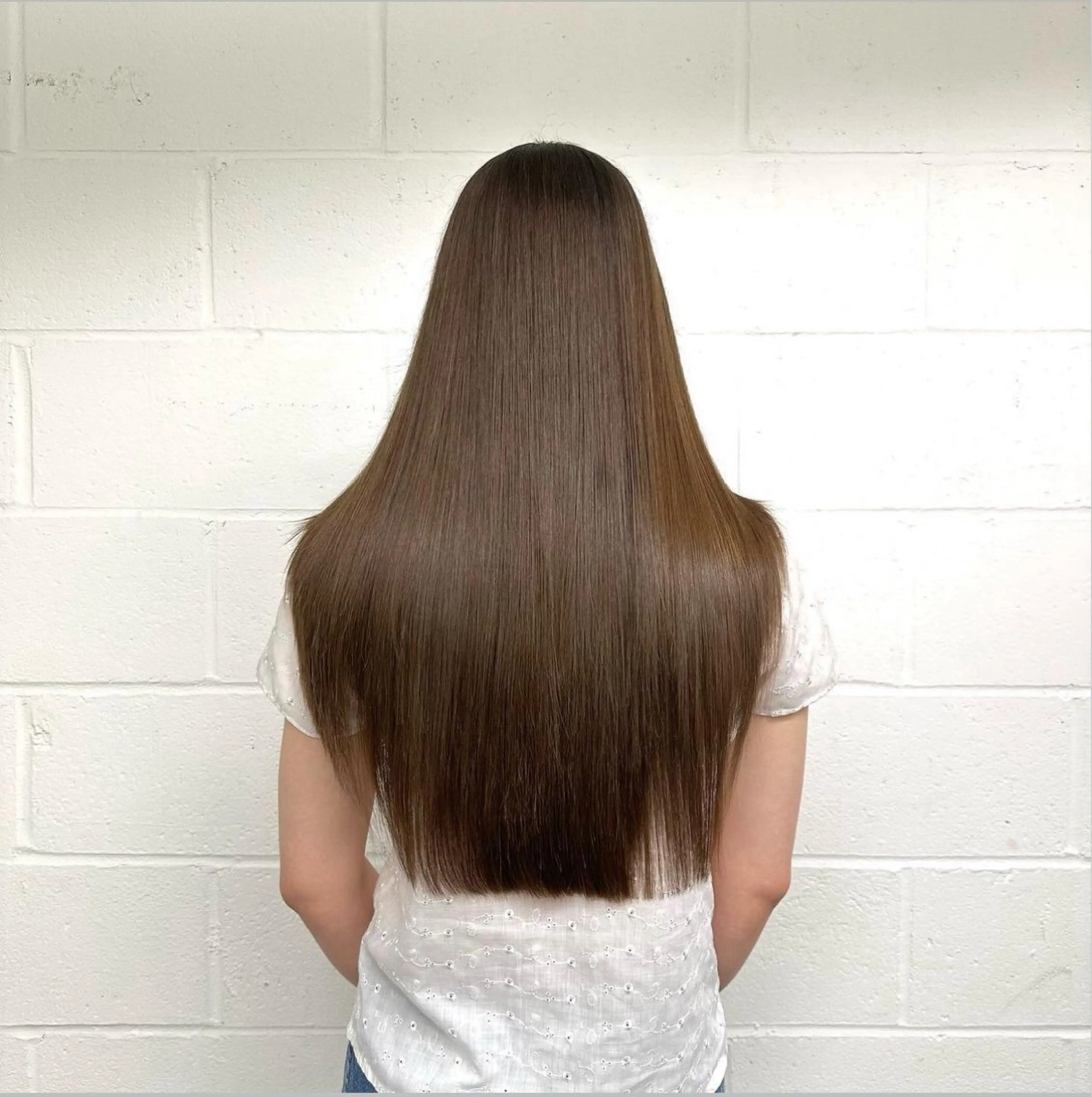 ロング 卒業式のヘアスタイル 🫧RYOグレージュ /透け感カラー🫧のヘアスタイル