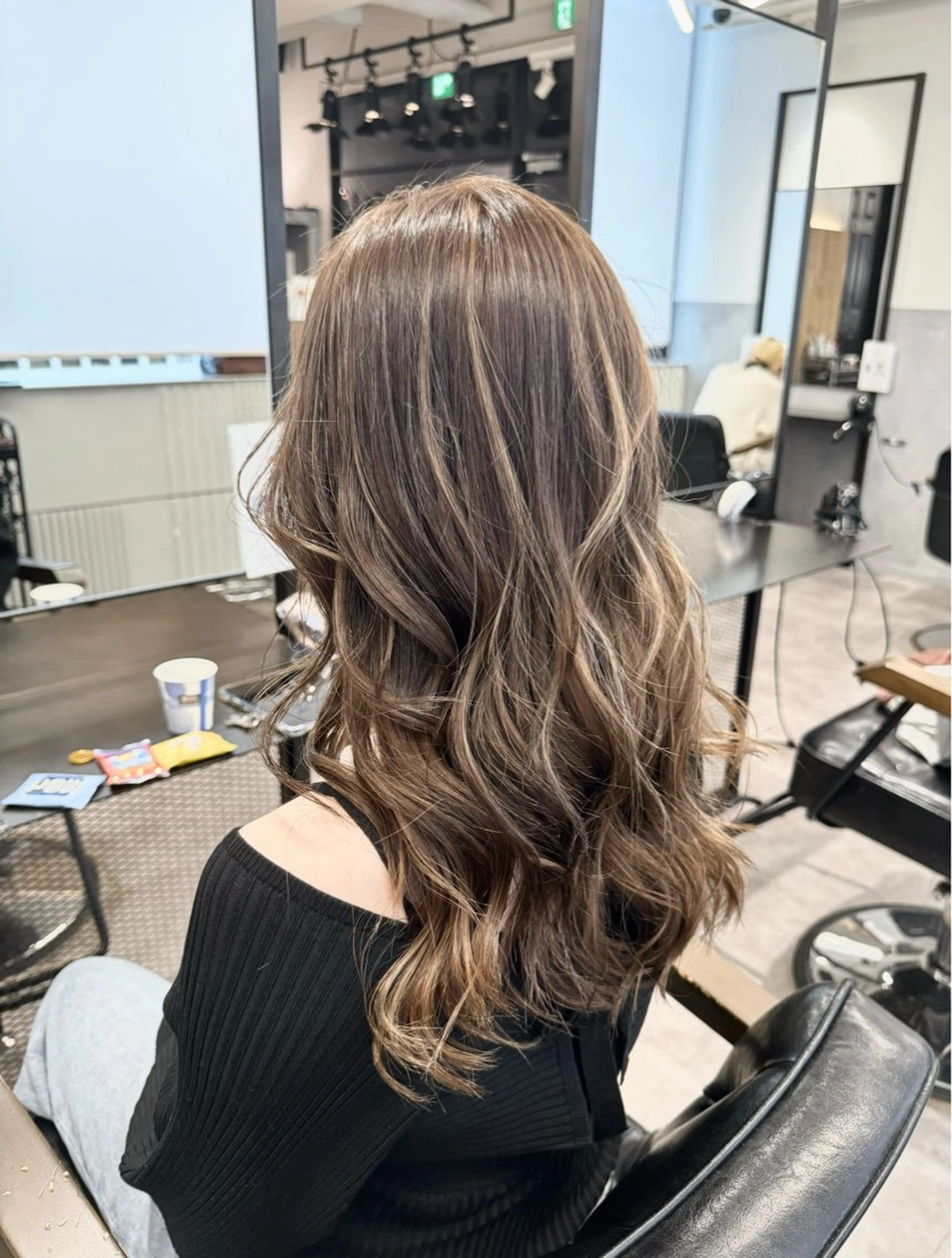 ロング カット ヘアカラー トリートメント ✨本日空きあります✨ 遠田コウヘイ🌟のヘアスタイル