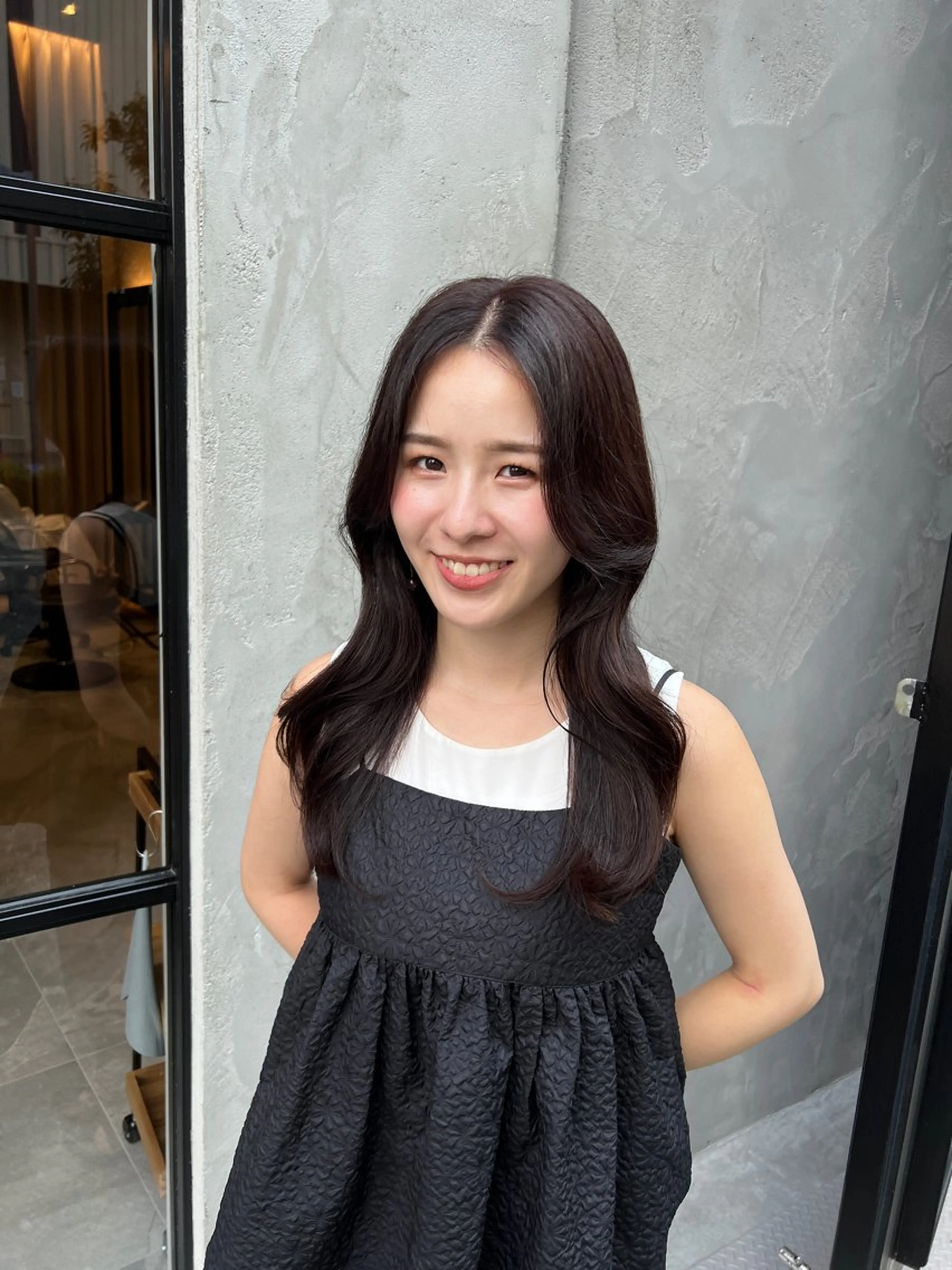 ロング beleefric 🩵黒木芽衣のヘアスタイル