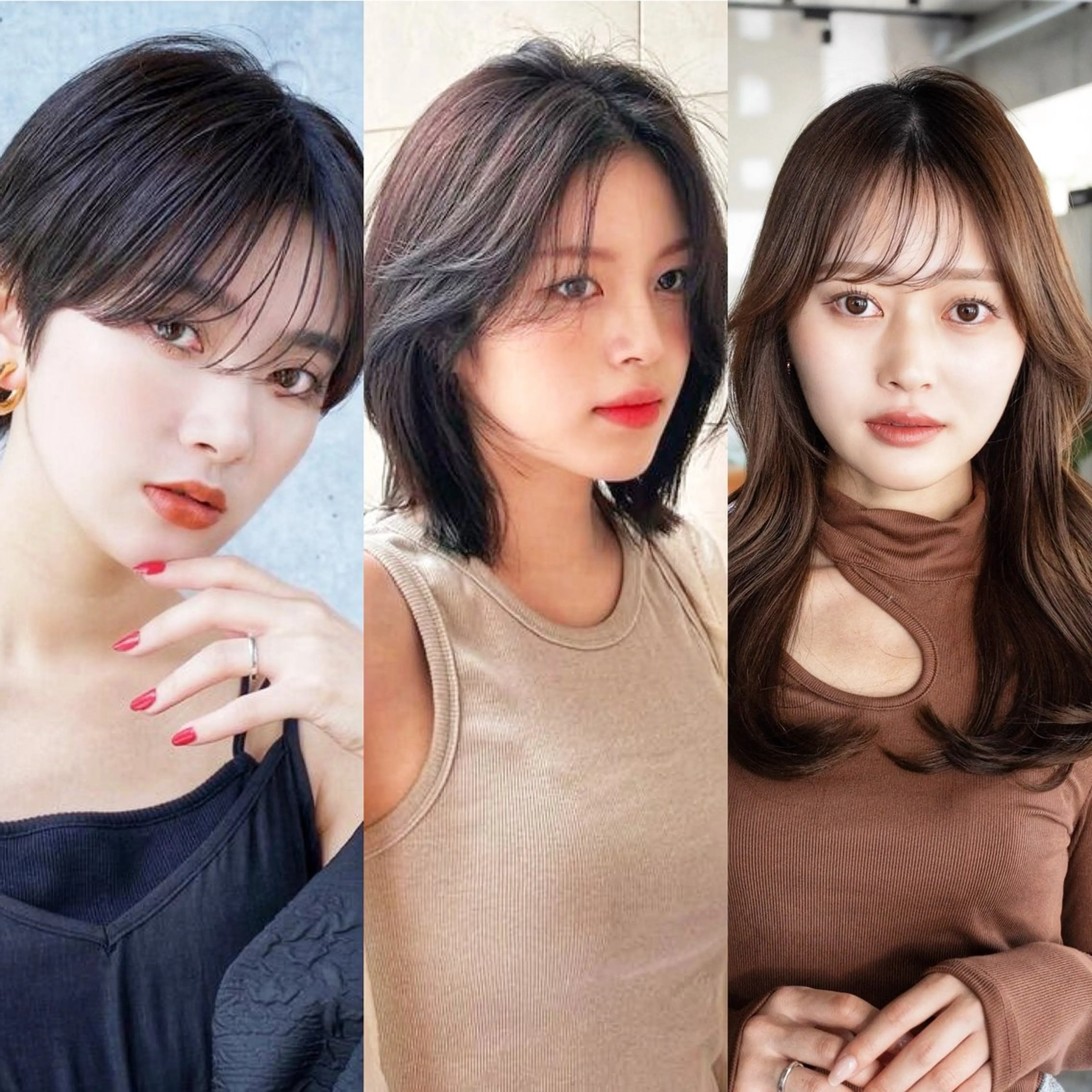 カット 🇰🇷カ ット透明感カラー💐のヘアスタイル