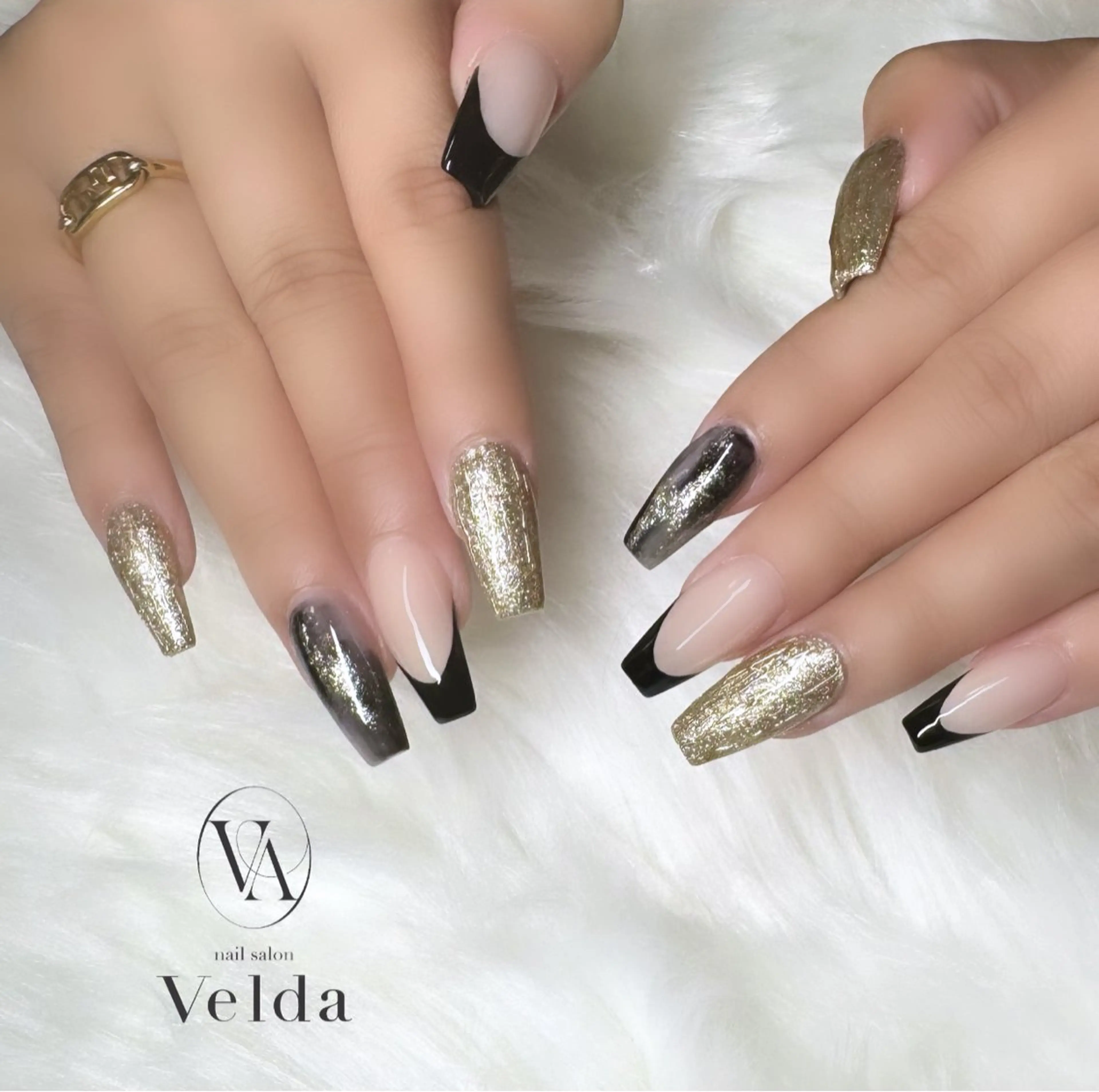 ネイル フレンチネイル ニュアンスネイル 💎スカルプ💎 Velda(ベルダ)のネイルデザイン