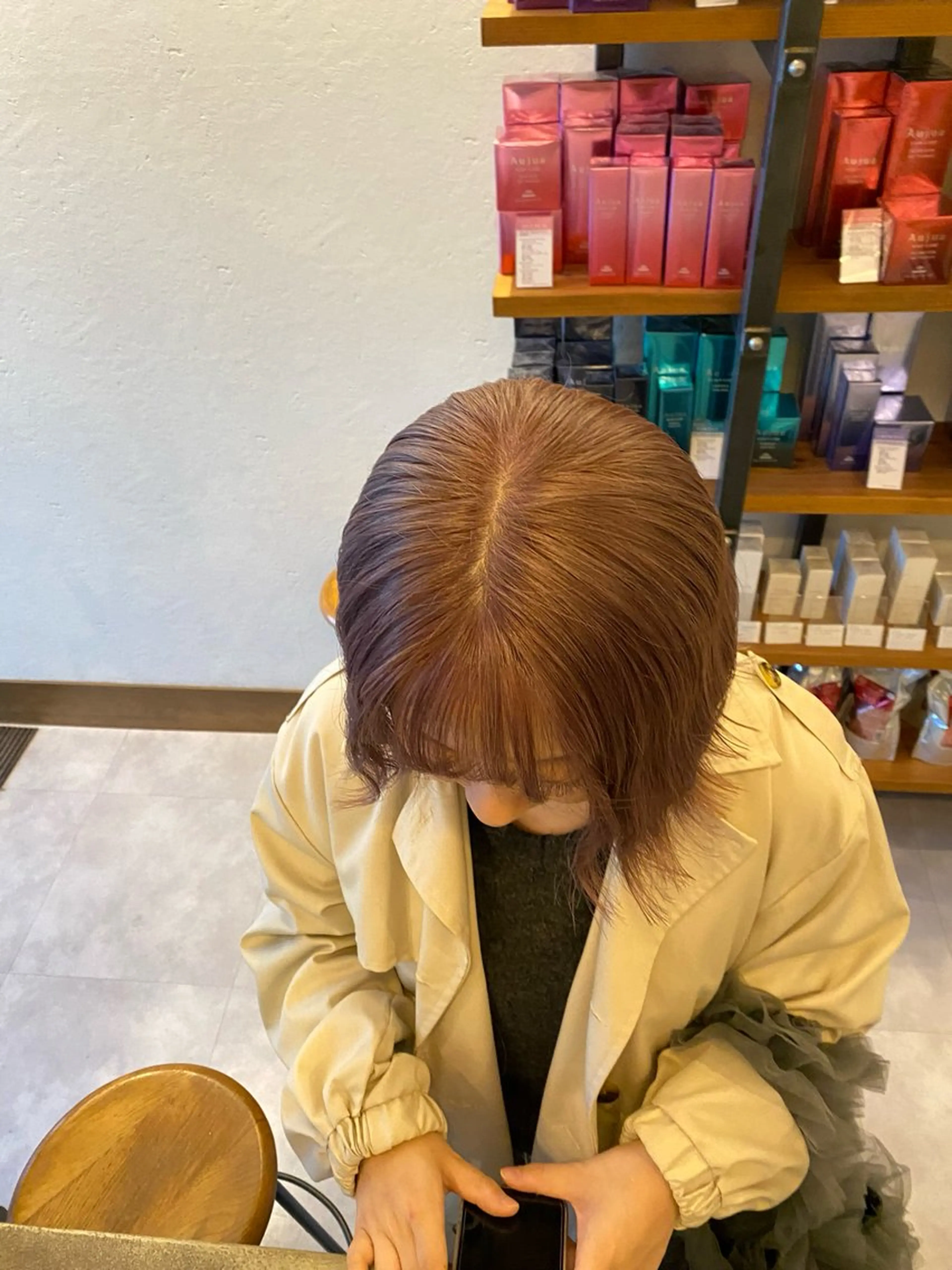 ショート カット ヘアカラー トリートメント 希優🌺ソムリエ /ブリーチ/カットのヘアスタイル