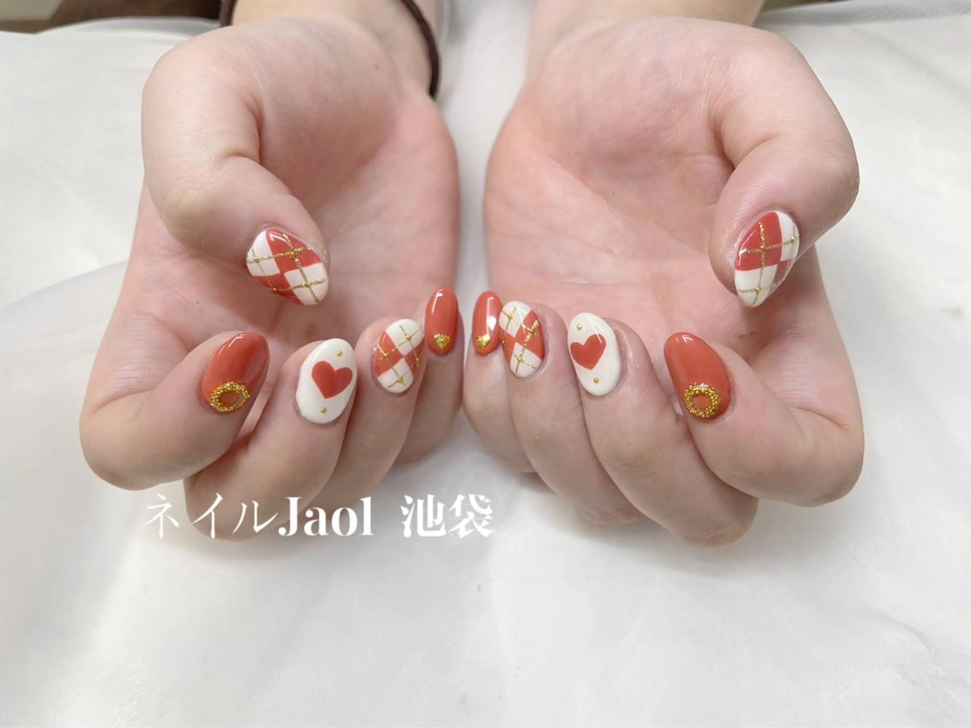 ミディアム nail jaol池袋店所属・ネイルJaol 池袋のネイルデザイン