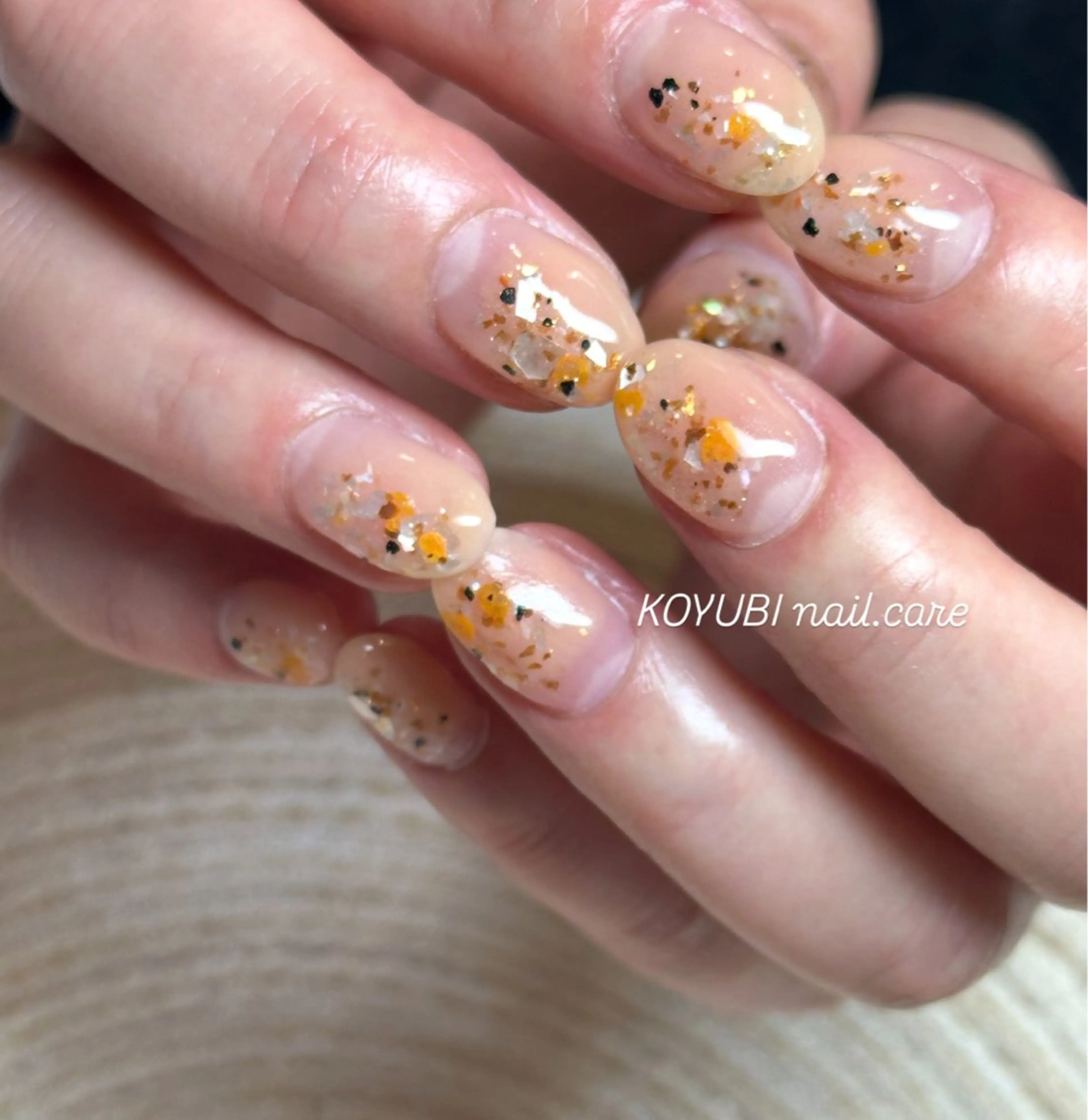 ネイル カジュアル オフィスネイル シンプルネイル ハンドネイル ハンドケア KOYUBI _nail.care所属・KOYUBInail 【大関】のネイルデザイン