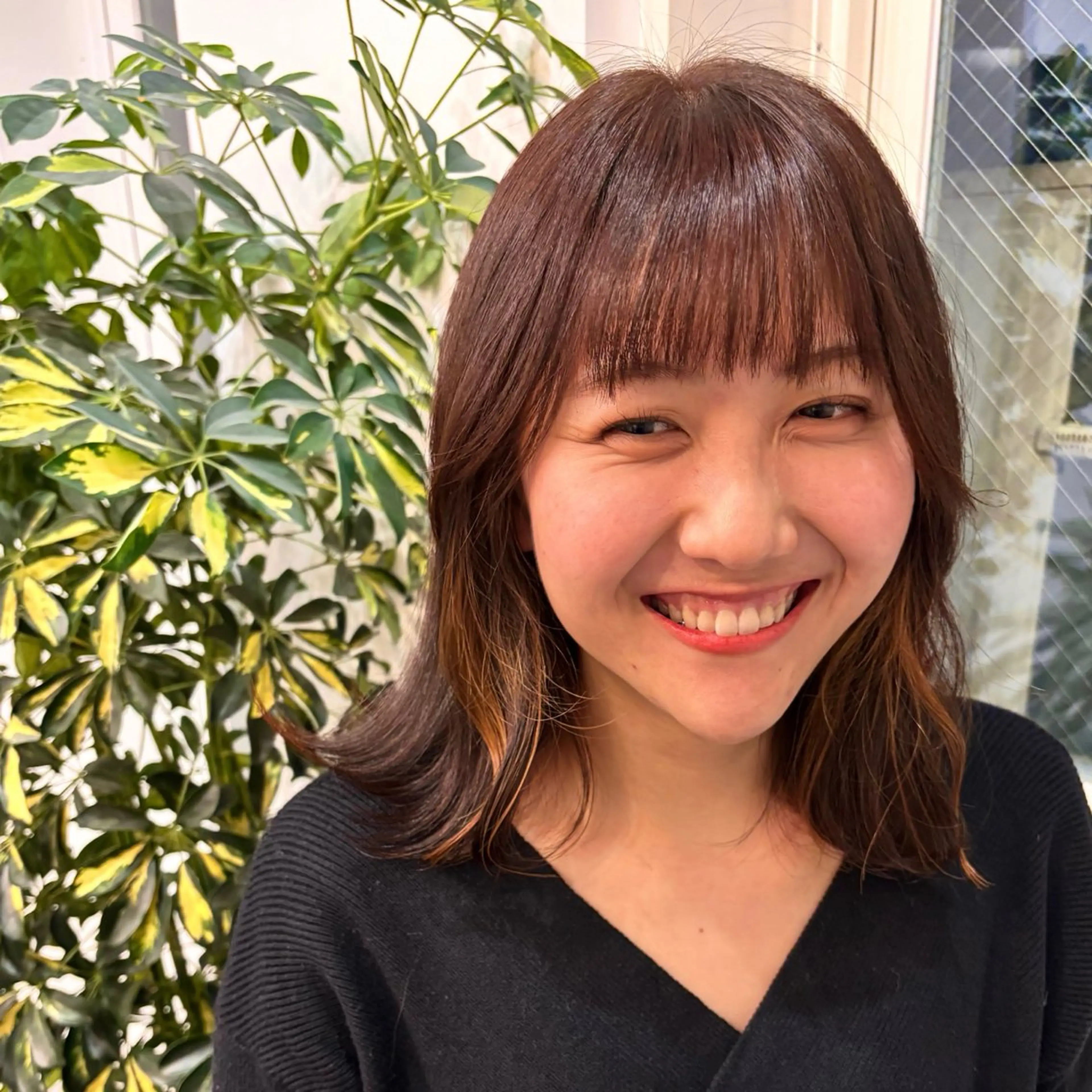ミディアム ヘアカラー Luca所属・Suzu🪽 大宮美容室のヘアスタイル