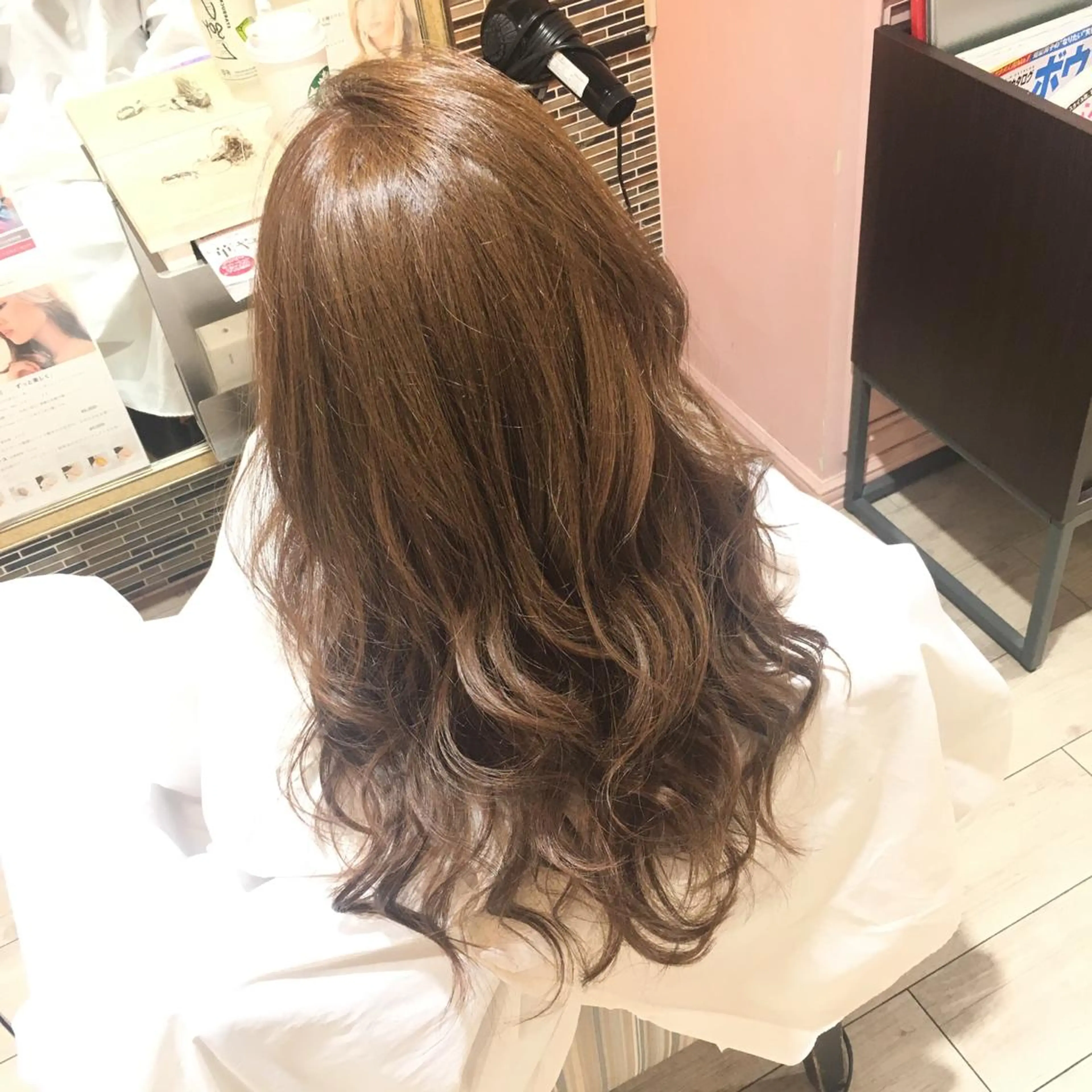 セミロング カラー トリートメント Dolce　梅田所属・城領 直輝のヘアスタイル