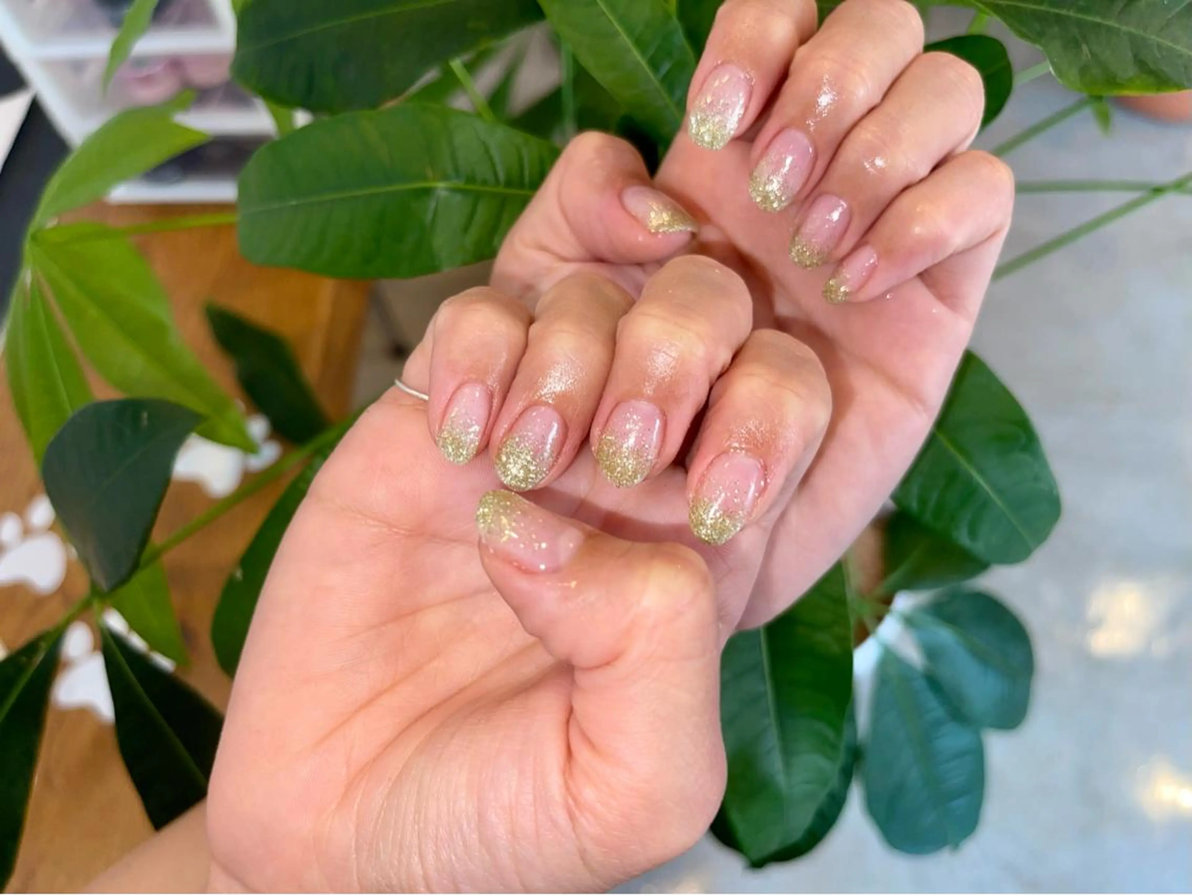 ネイル ラメ(グリッター) ラメグラデーション J ♡nailのネイルデザイン