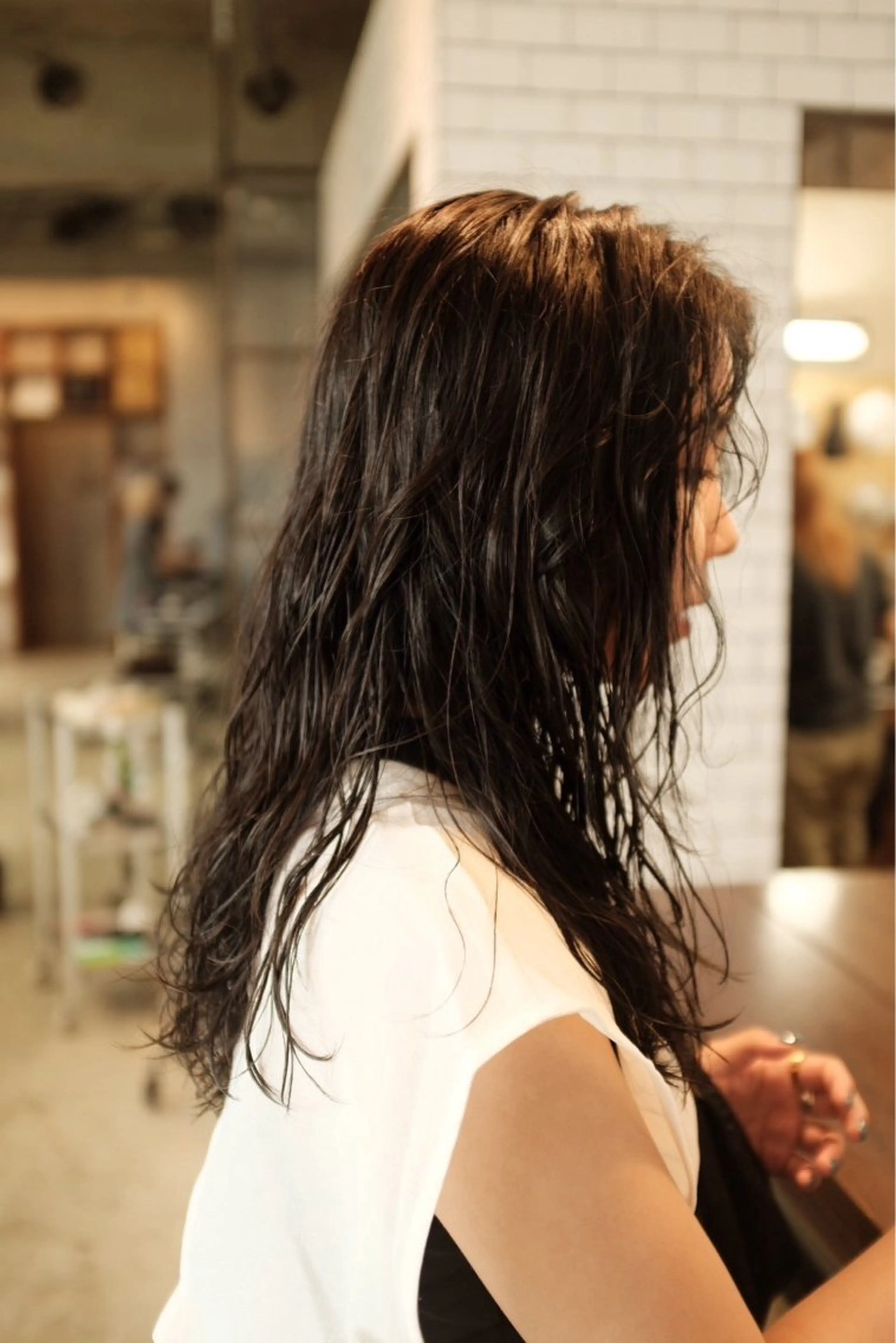 ロング パーマ Door代官山所属・詩織/パーマ /代官山のヘアスタイル