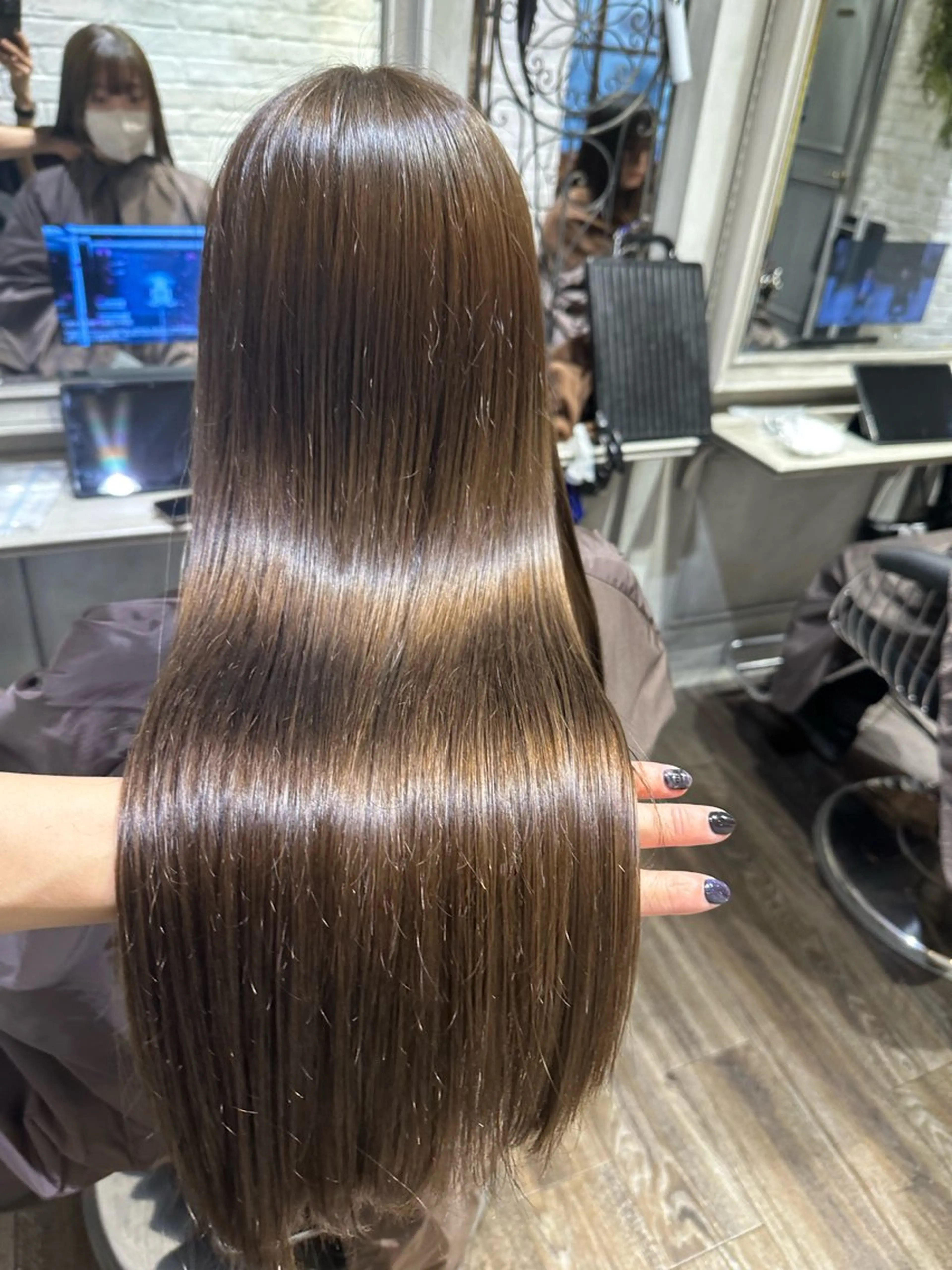 ロング issa academyのヘアスタイル