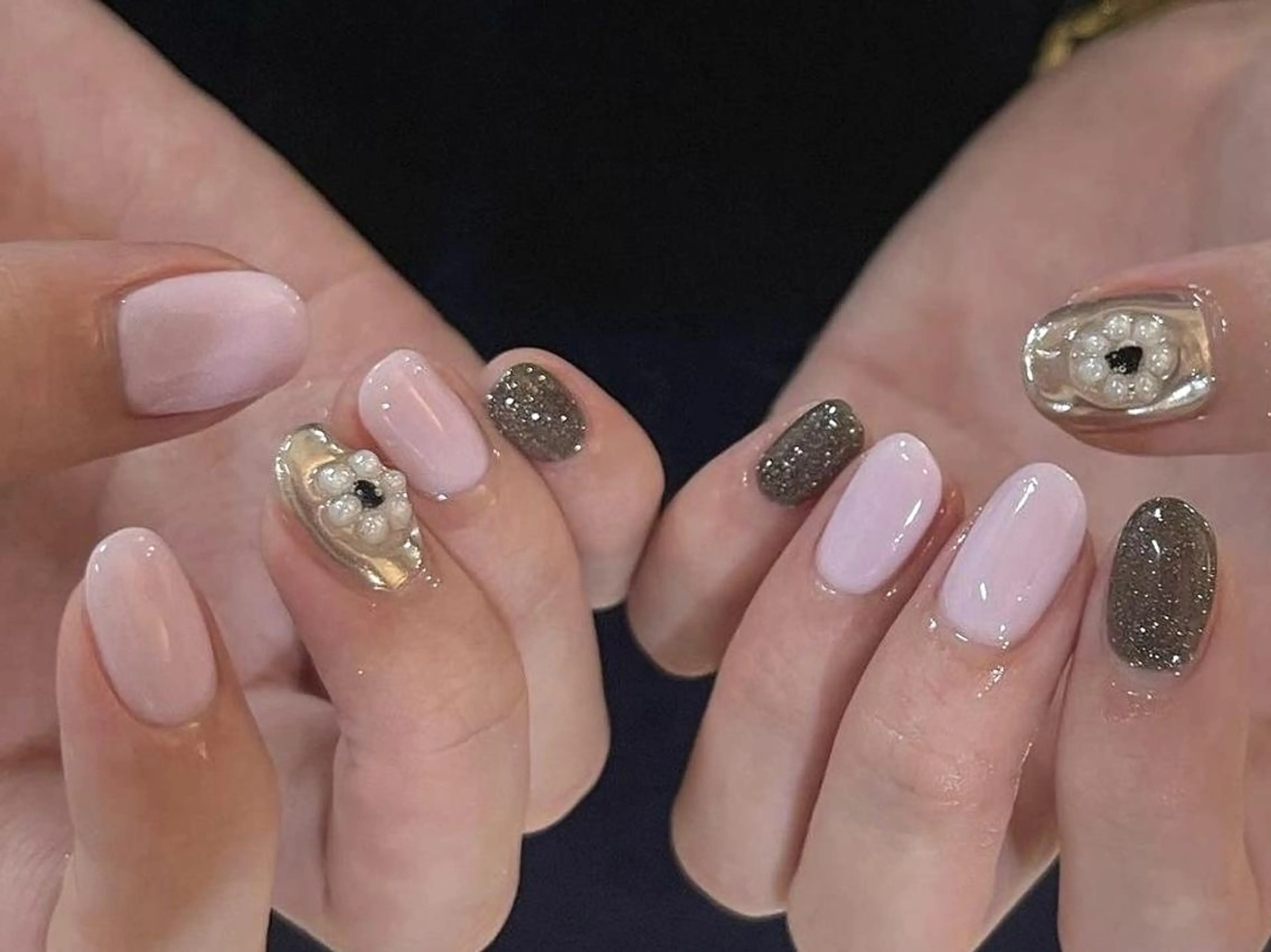 ネイル 持ち込み 🦋y y Nail 🤍のネイルデザイン