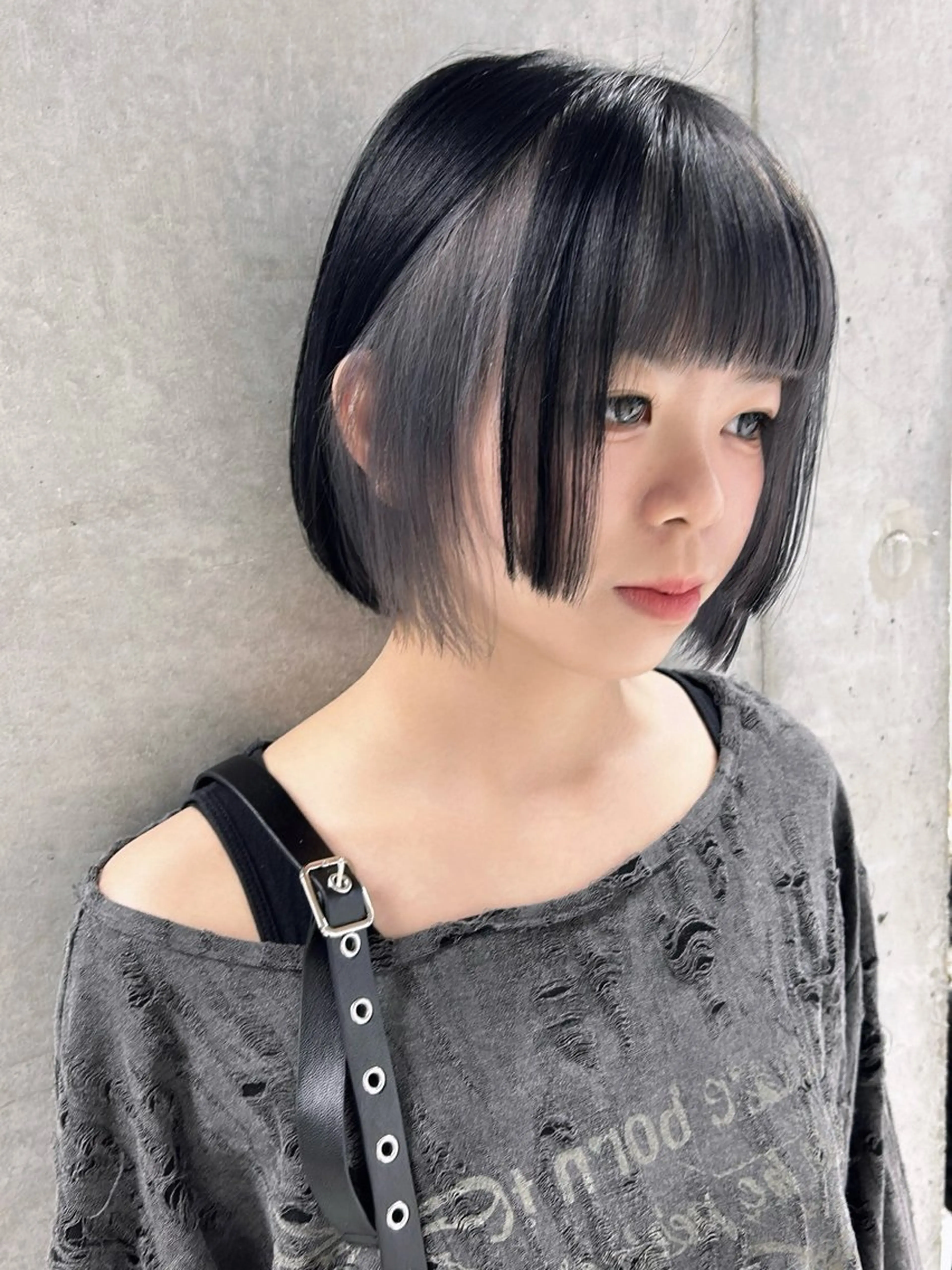 ショート カラー カット ヘアカラー トリートメント shizuna/天神 /メンズ/ボブのヘアスタイル