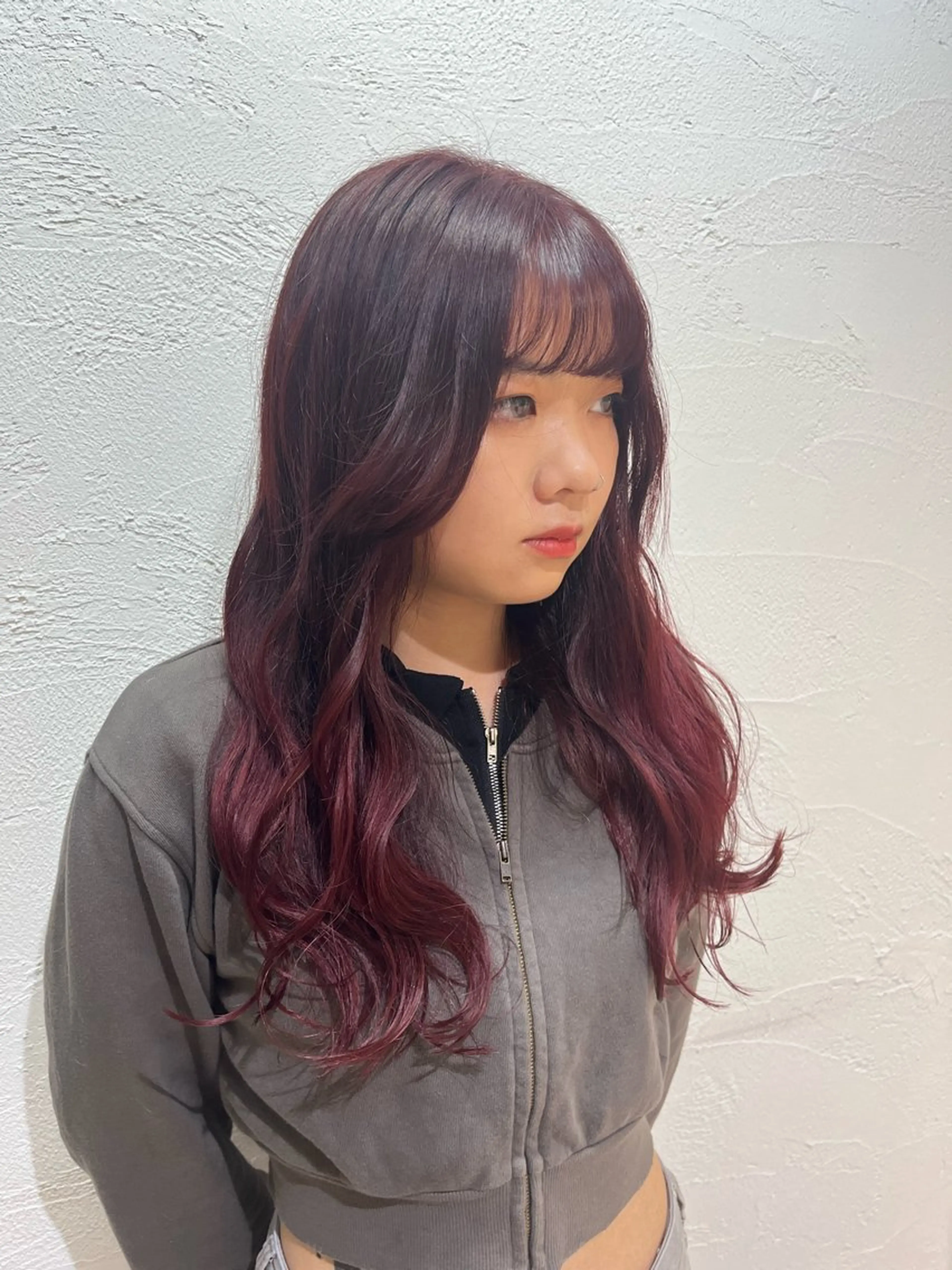 ロング カラー ❤️ブリーチ暖色カ ラー❤️NAOのヘアスタイル
