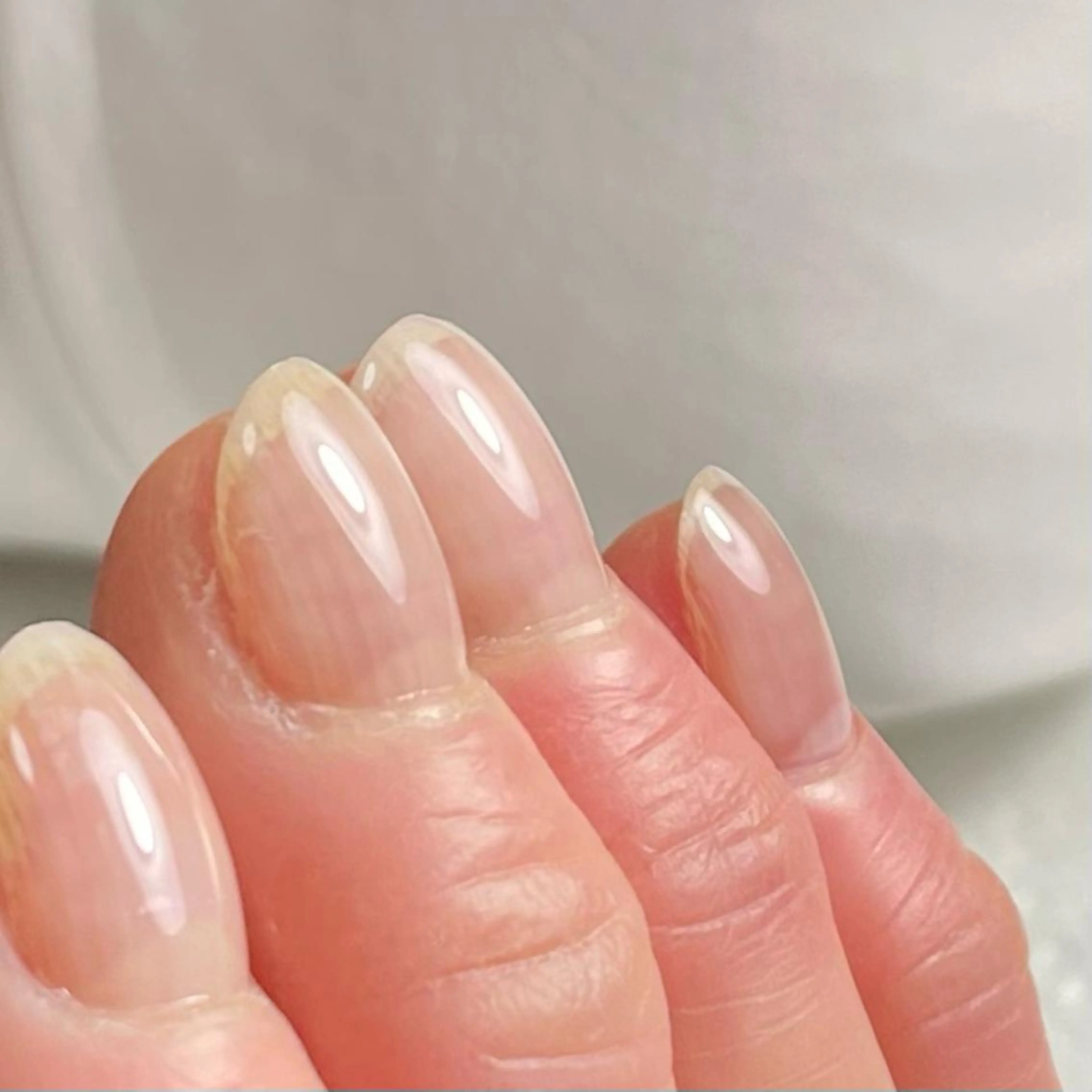 ネイル クリアネイル ハンドネイル えみ HaniOhanaのネイルデザイン