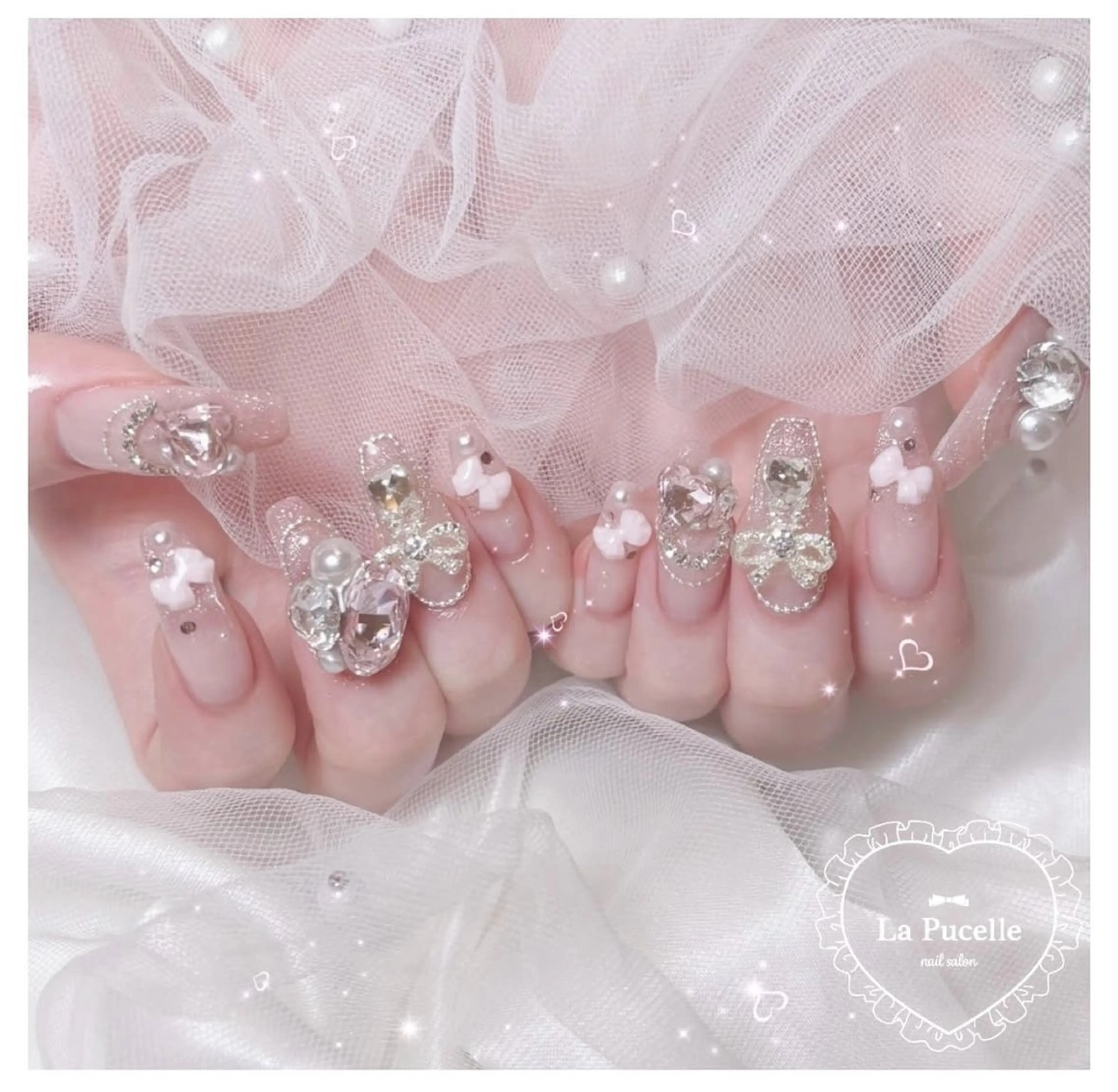 ネイル Nail Salon La Pucelle所属・La Pucelle ♡arisa♡のネイルデザイン