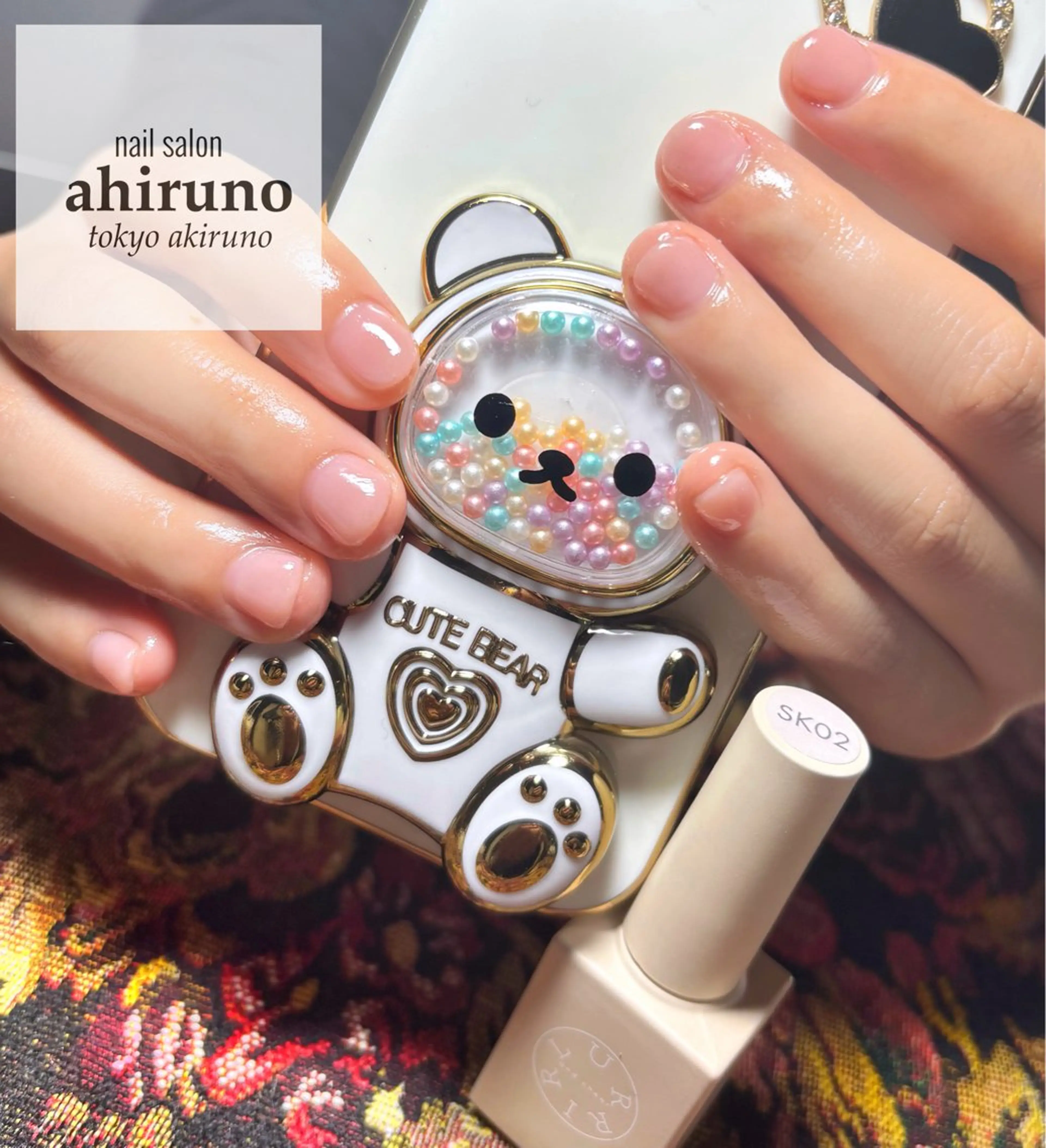 ネイル ジェルネイル ピンク ハンドネイル ａｈｉｒｕｎｏ ✿ ｙｕiのネイルデザイン