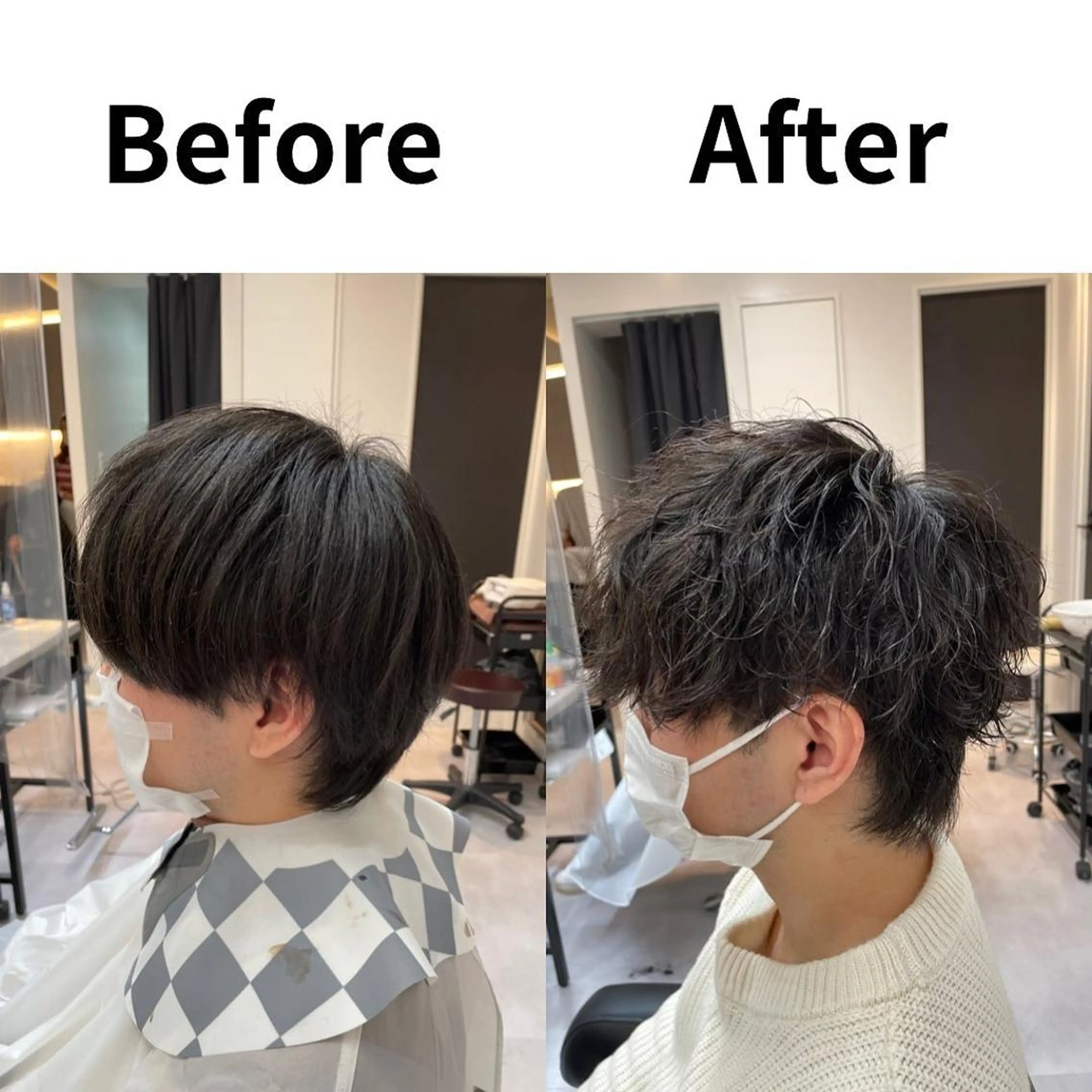 ショート 髪質改善× ハイライト溝江のヘアスタイル