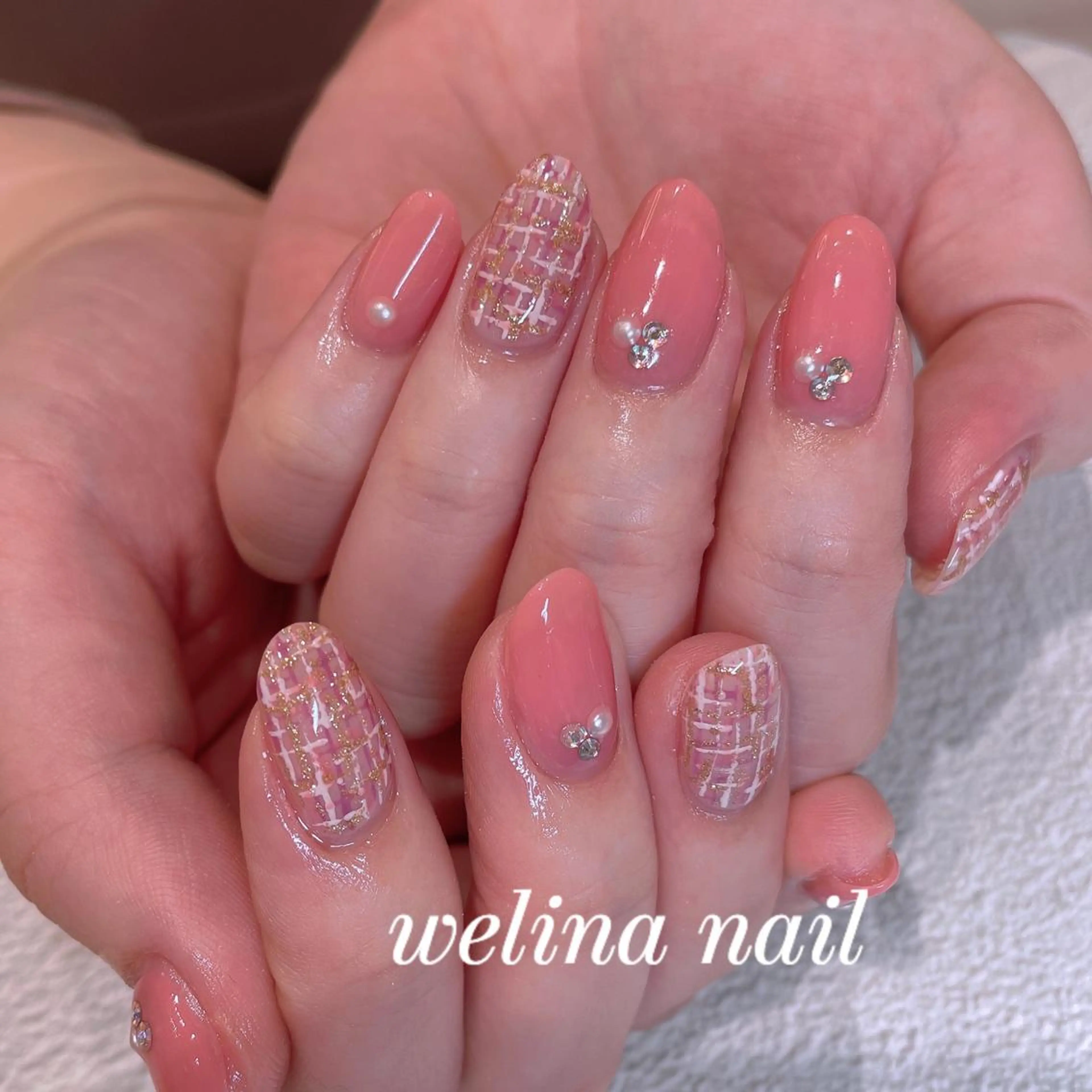 セミロング ハンドネイル WELINA nail salonのエステ・リラクイメージ