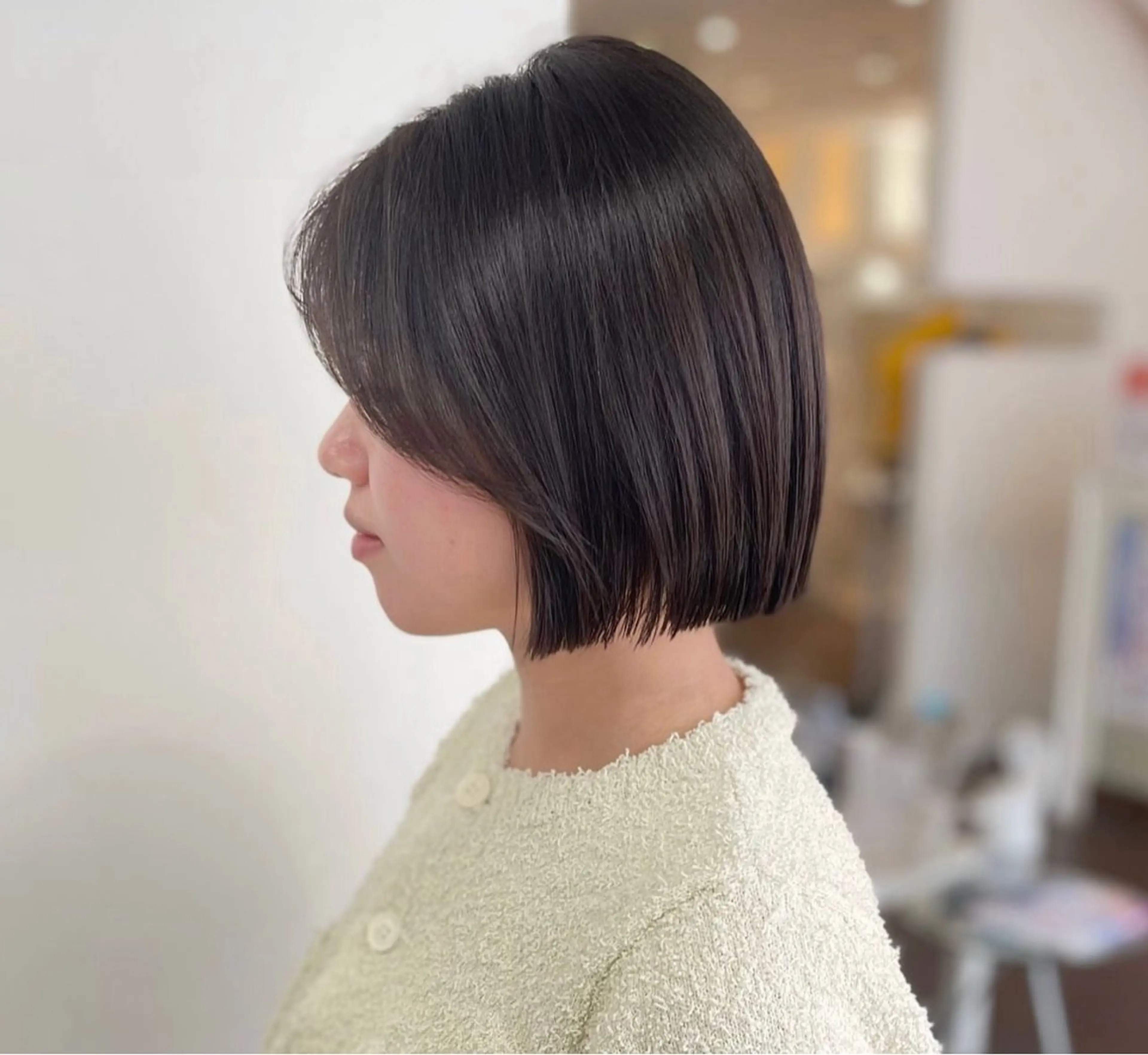 ミディアム ボブ ボブ特化美容師 中　綾斗のヘアスタイル