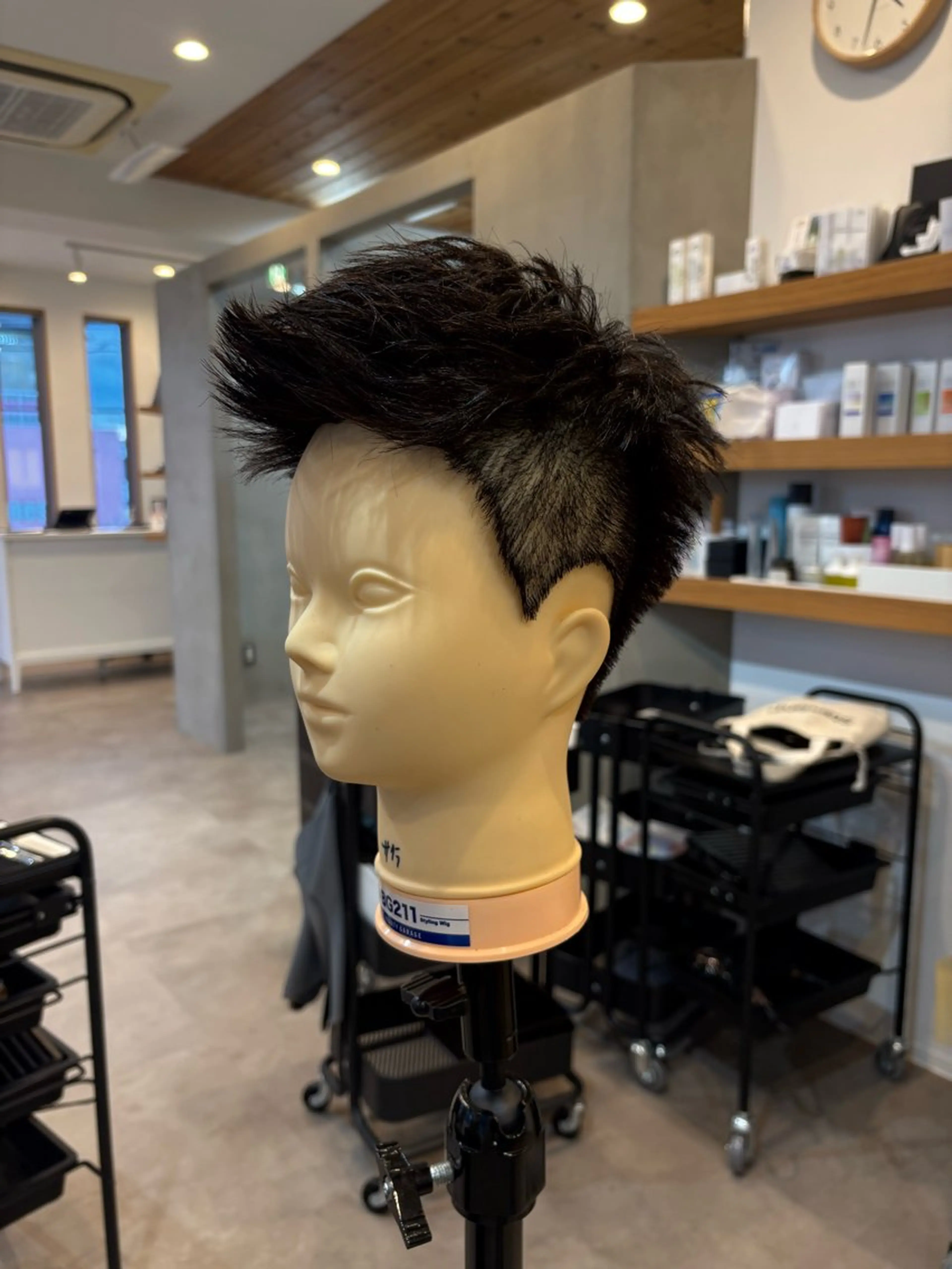 メンズカット +シャンプーの写真