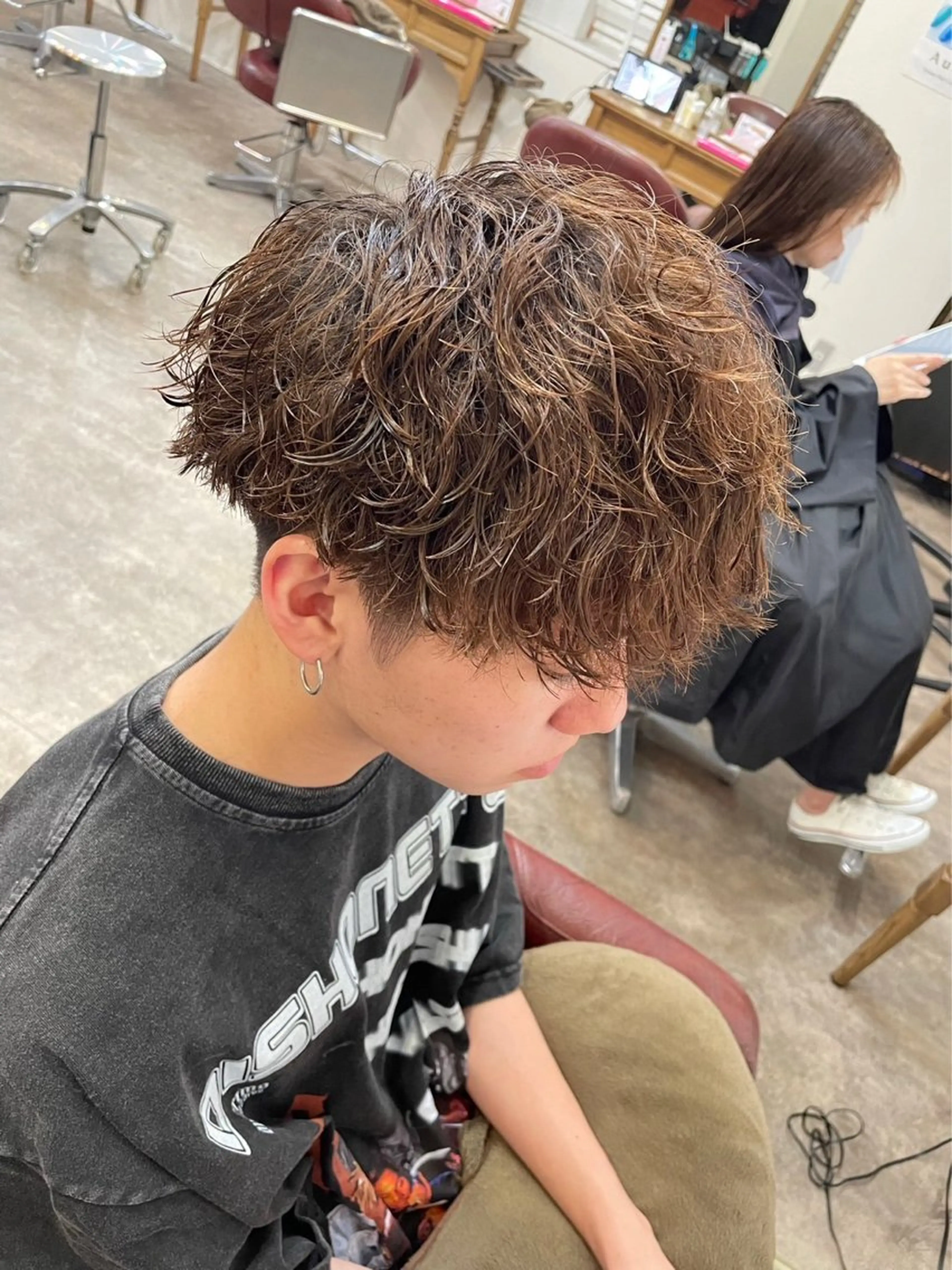 ショート カット パーマ Natsumi🐾 Aujuaソムリエのヘアスタイル