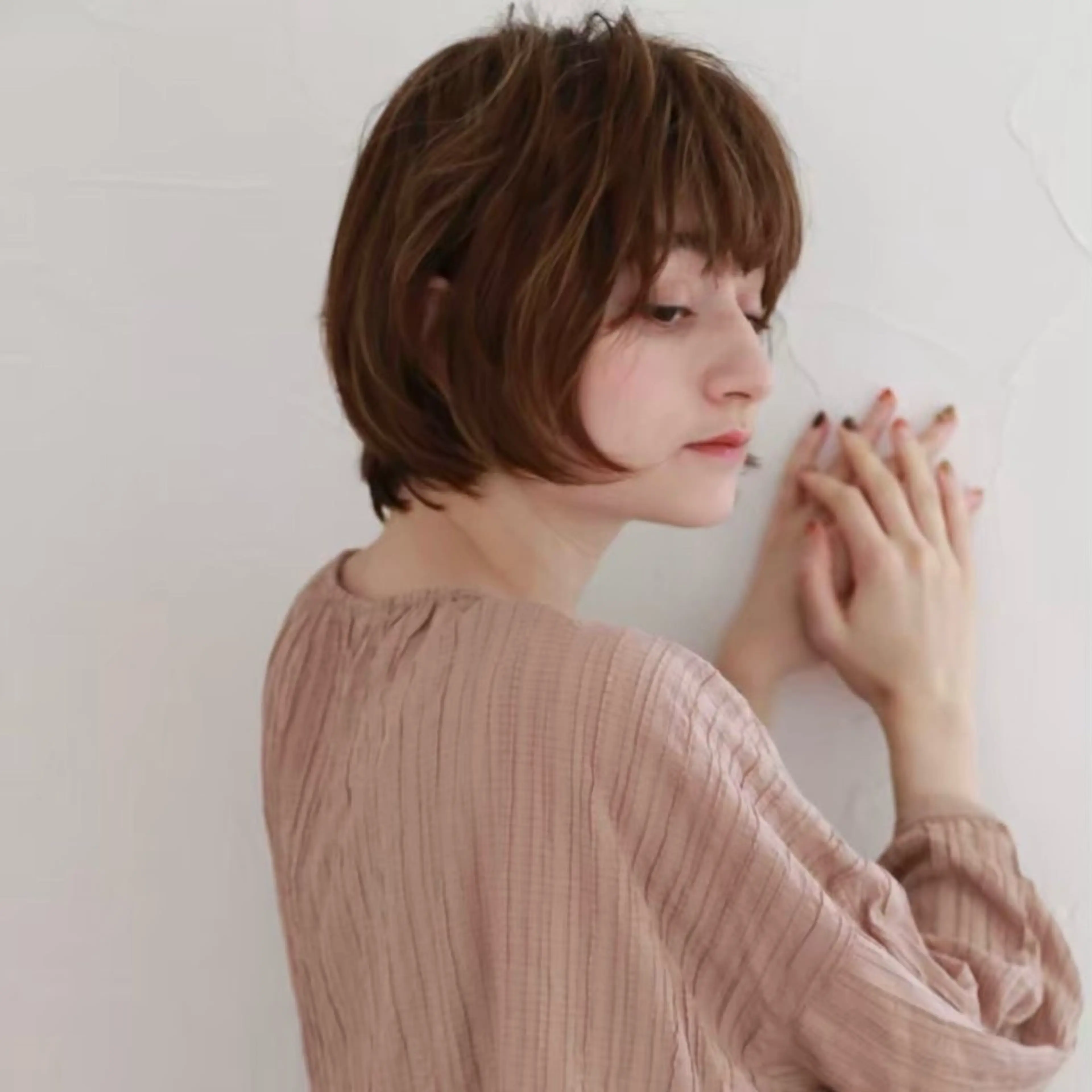 ショート カラー ねいろ/ カラーモデル募集中のヘアスタイル