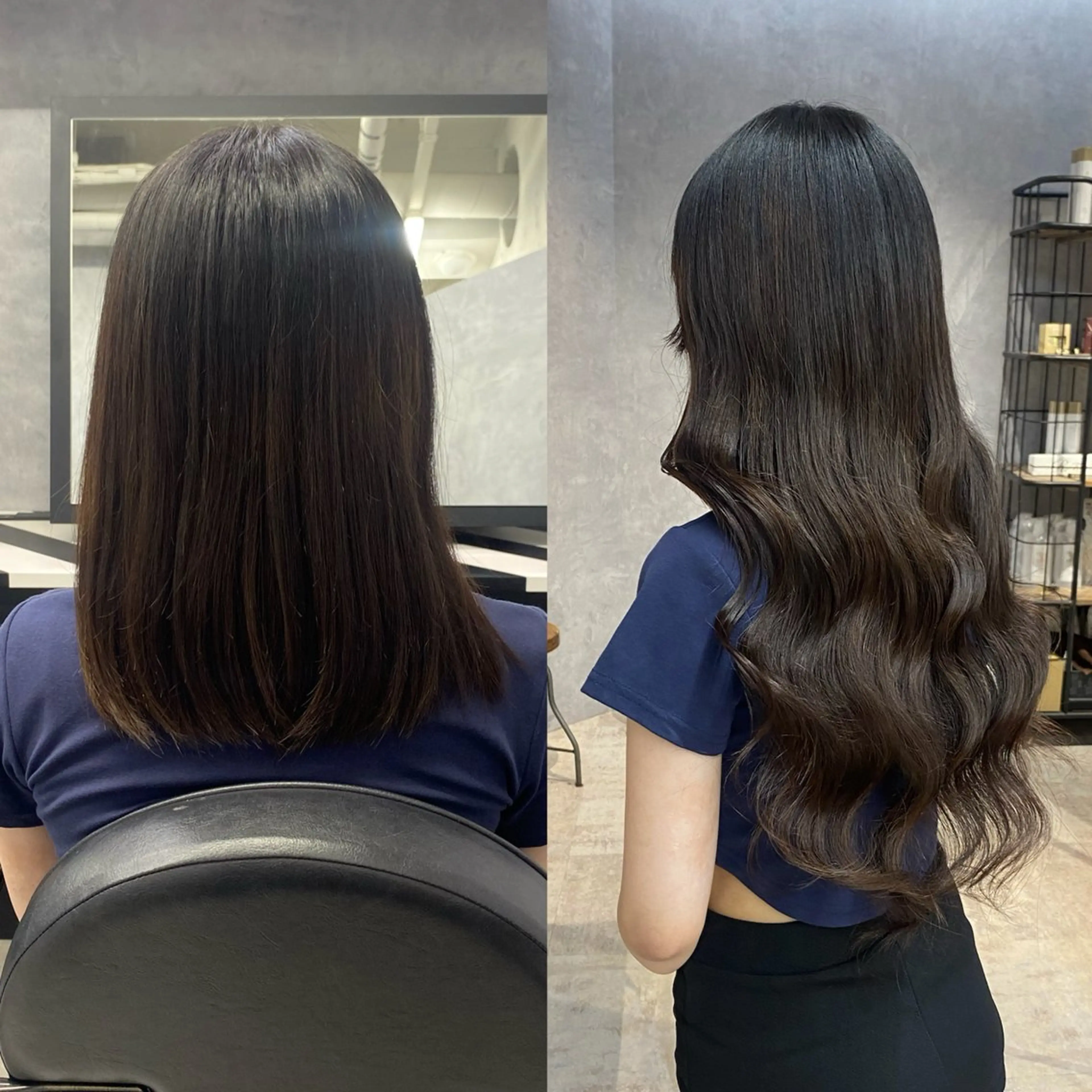 ロング カラー エクステ エクステ&"盛れる" 艶髪✨SYURIのヘアスタイル