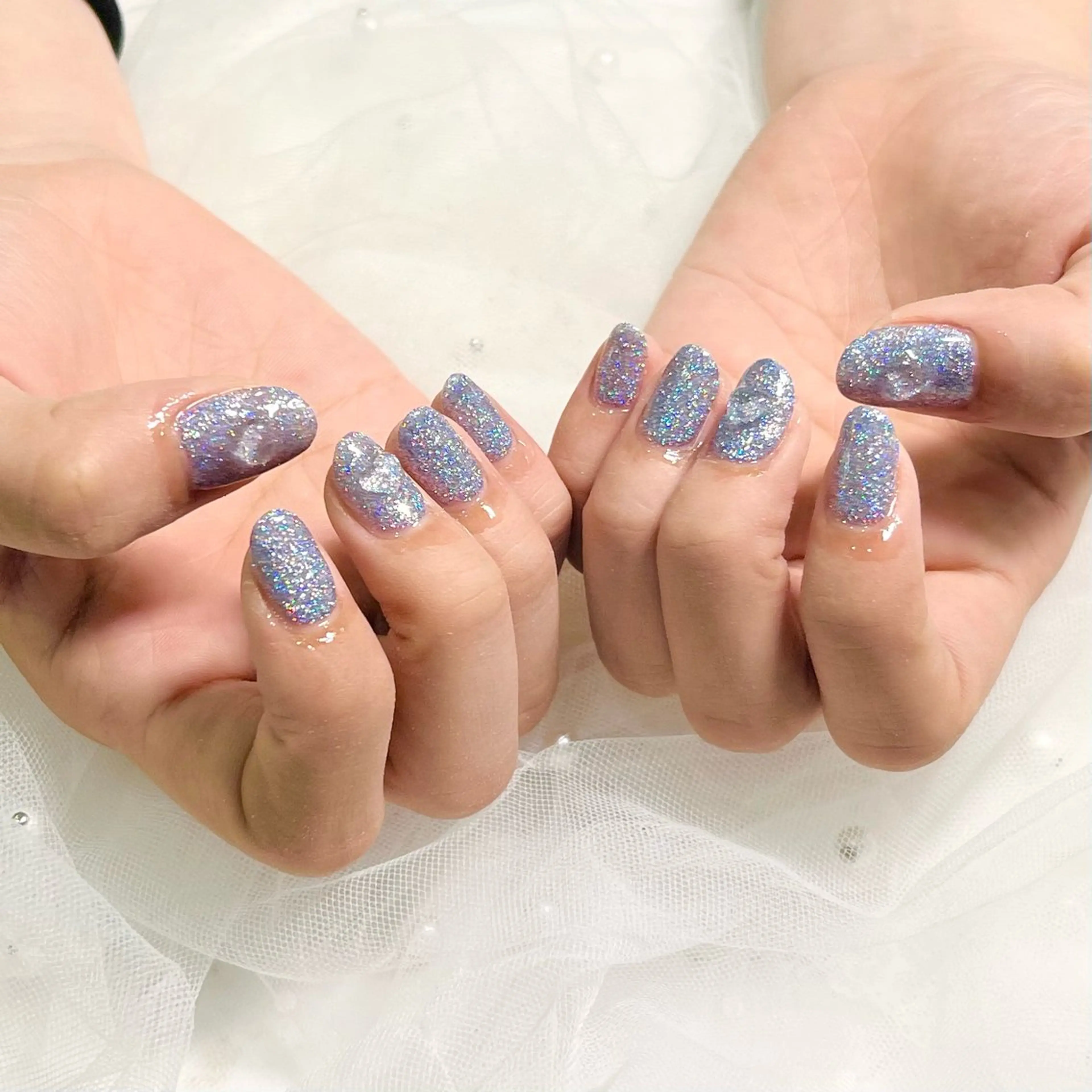 ネイル フラッシュネイル ハート 🧡Shine船橋 鳴海🧡のネイルデザイン