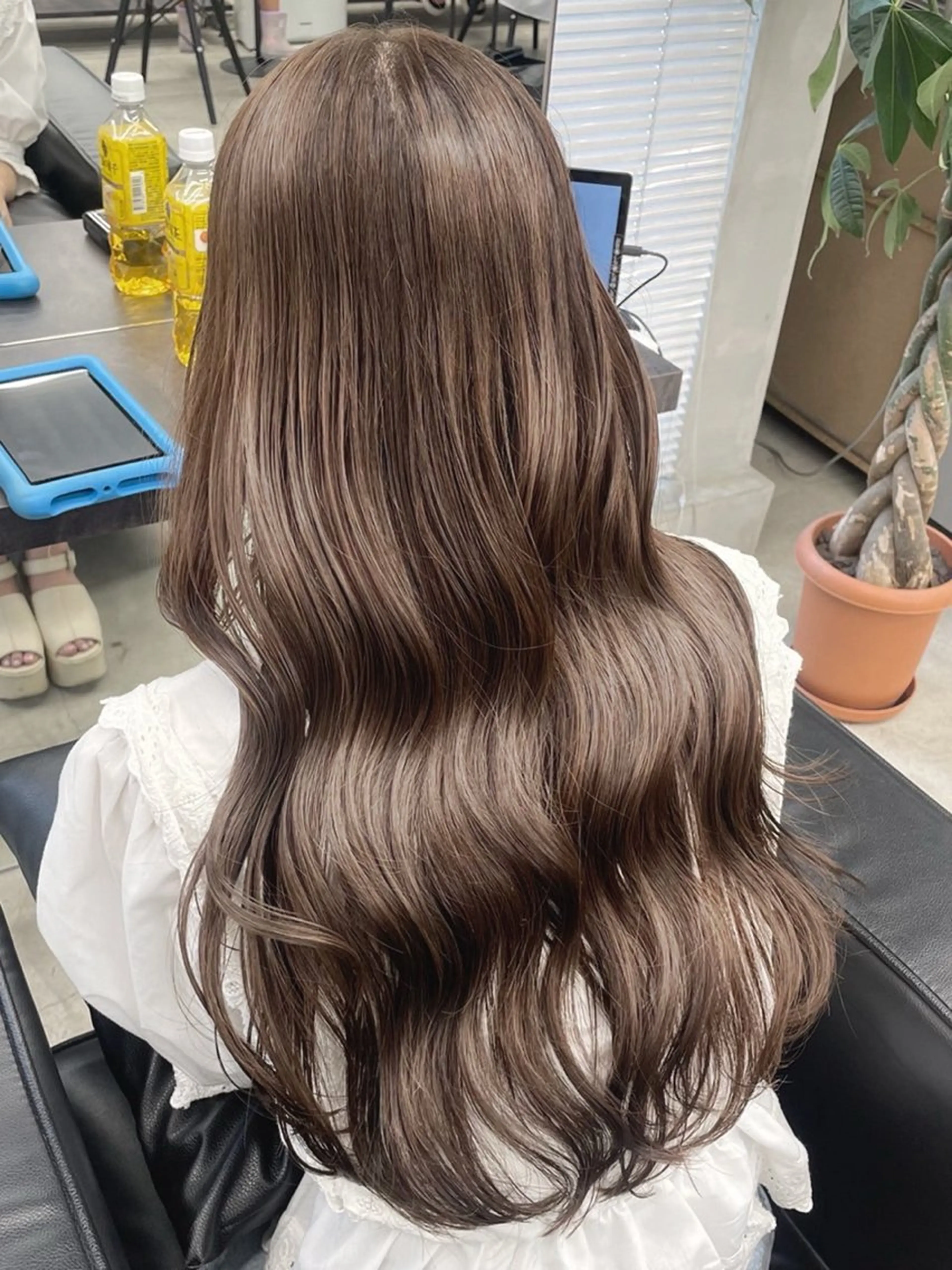 ロング カラー カット ヘアカラー トリートメント 💎韓国風レイヤー/ 透明感💎藤咲僚汰のヘアスタイル