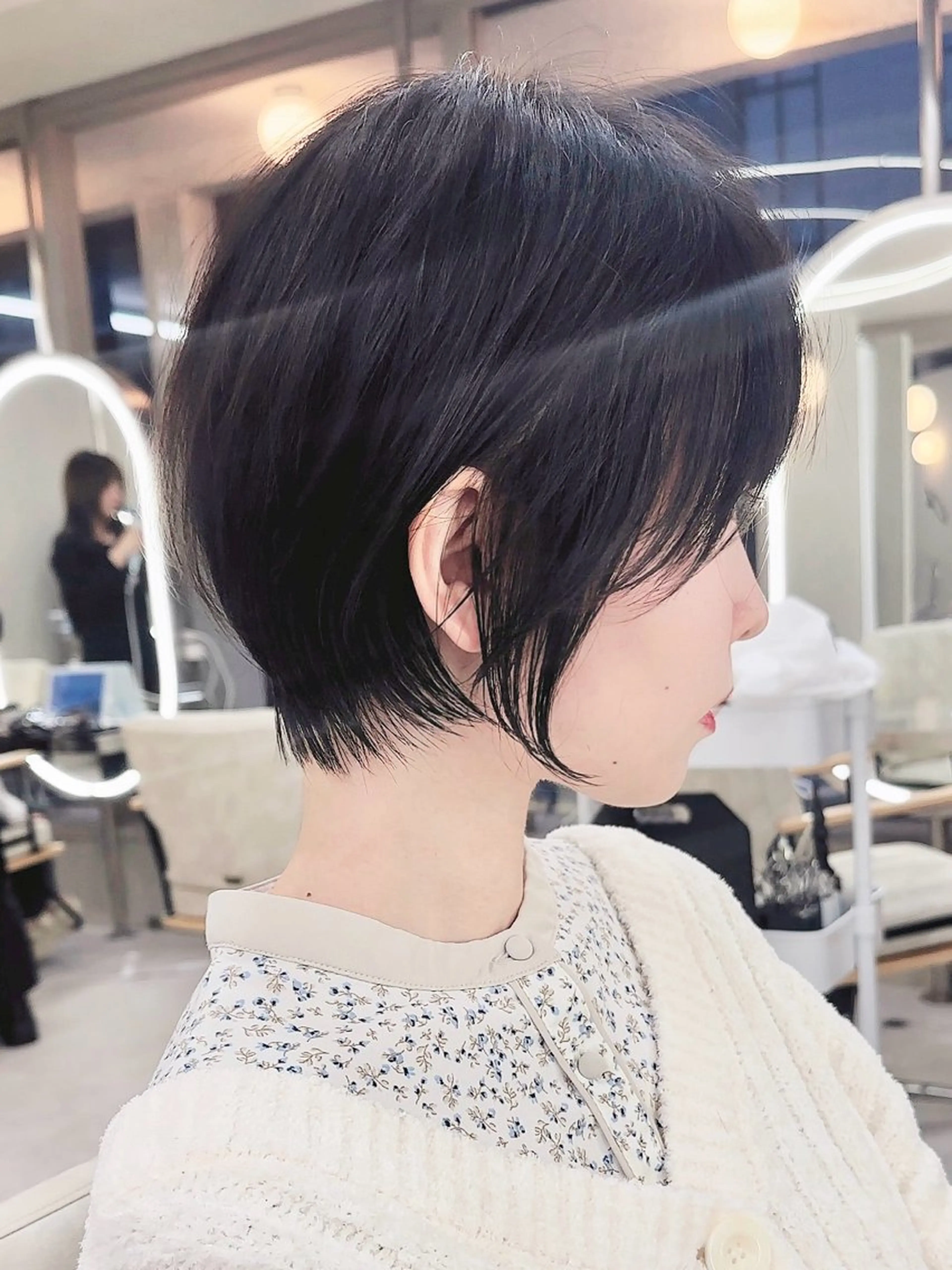 ショート カラー i.+sapporo所属・ショート/レイヤー /札幌/小山内のヘアスタイル