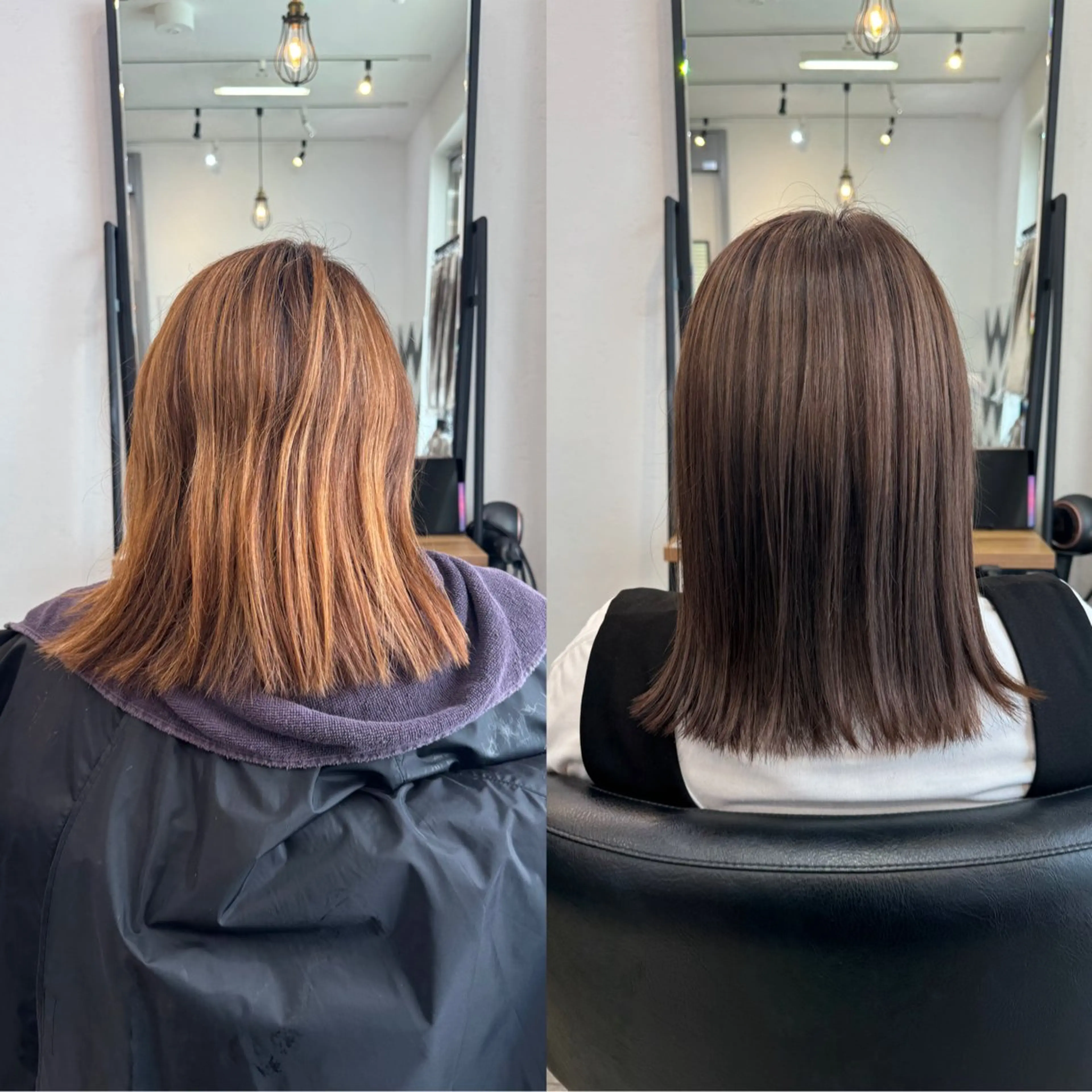 ショート カラー ヘアカラー トリートメント 髙橋 李里亜のヘアスタイル