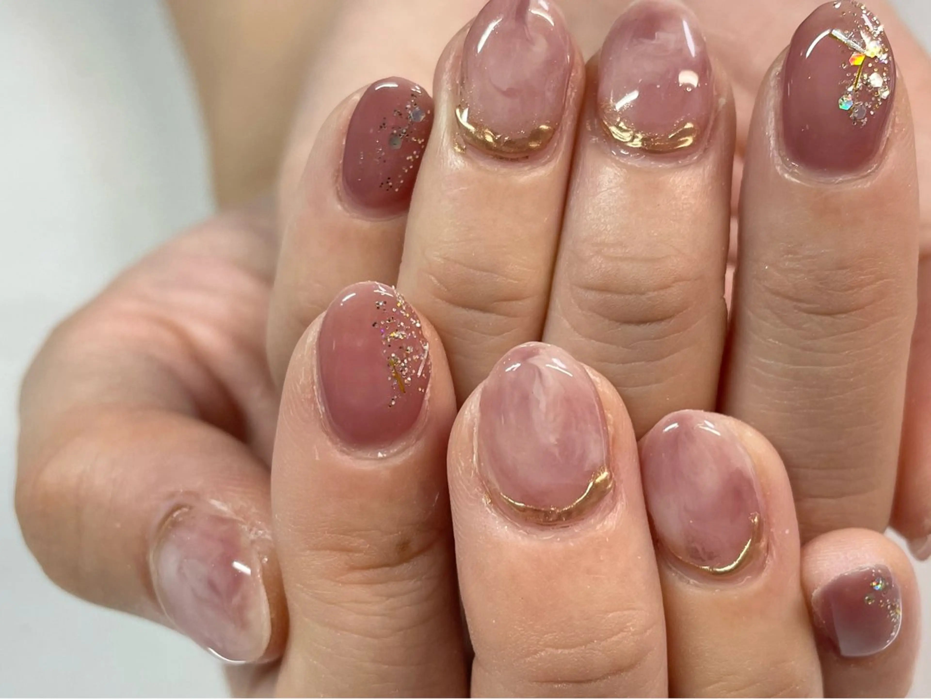 ネイル ハンドネイル nail salon18.所属・nail salon 18.　satokoのネイルデザイン