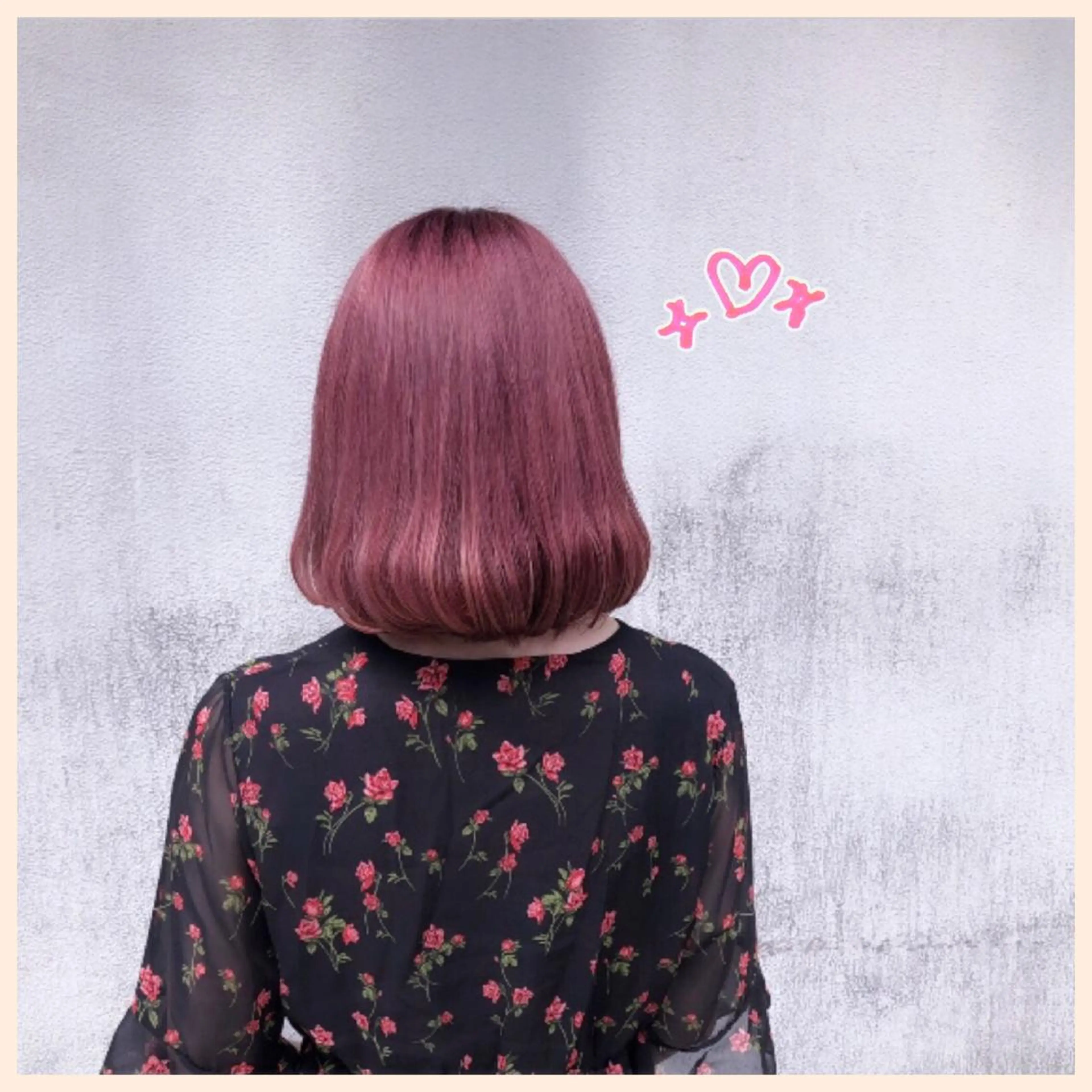 ミディアム カラー ヘアカラー トリートメント 🎀入谷、鶯谷🎀 ULTOWAババのヘアスタイル