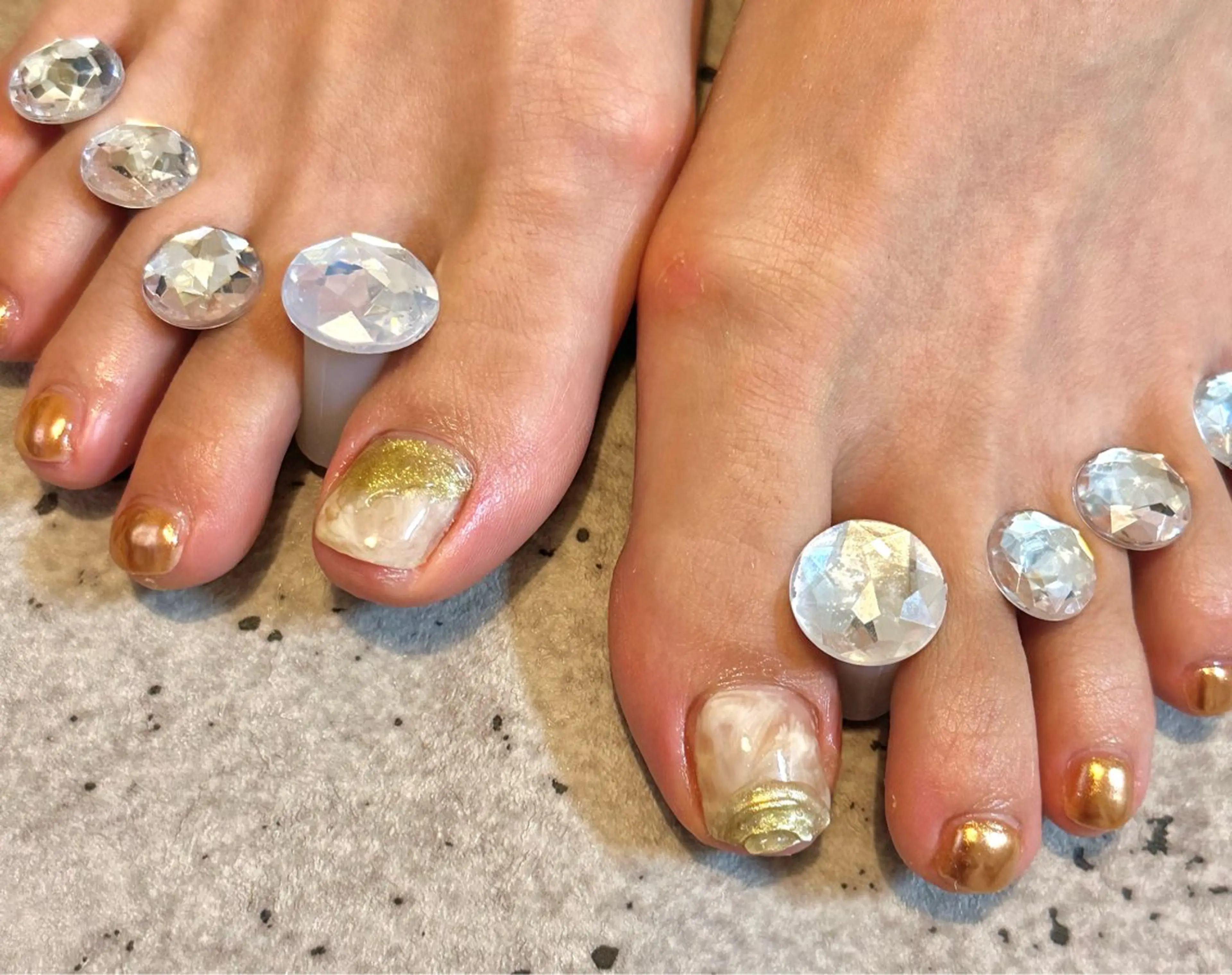 ネイル フットネイル GéRanium Harukaのネイルデザイン