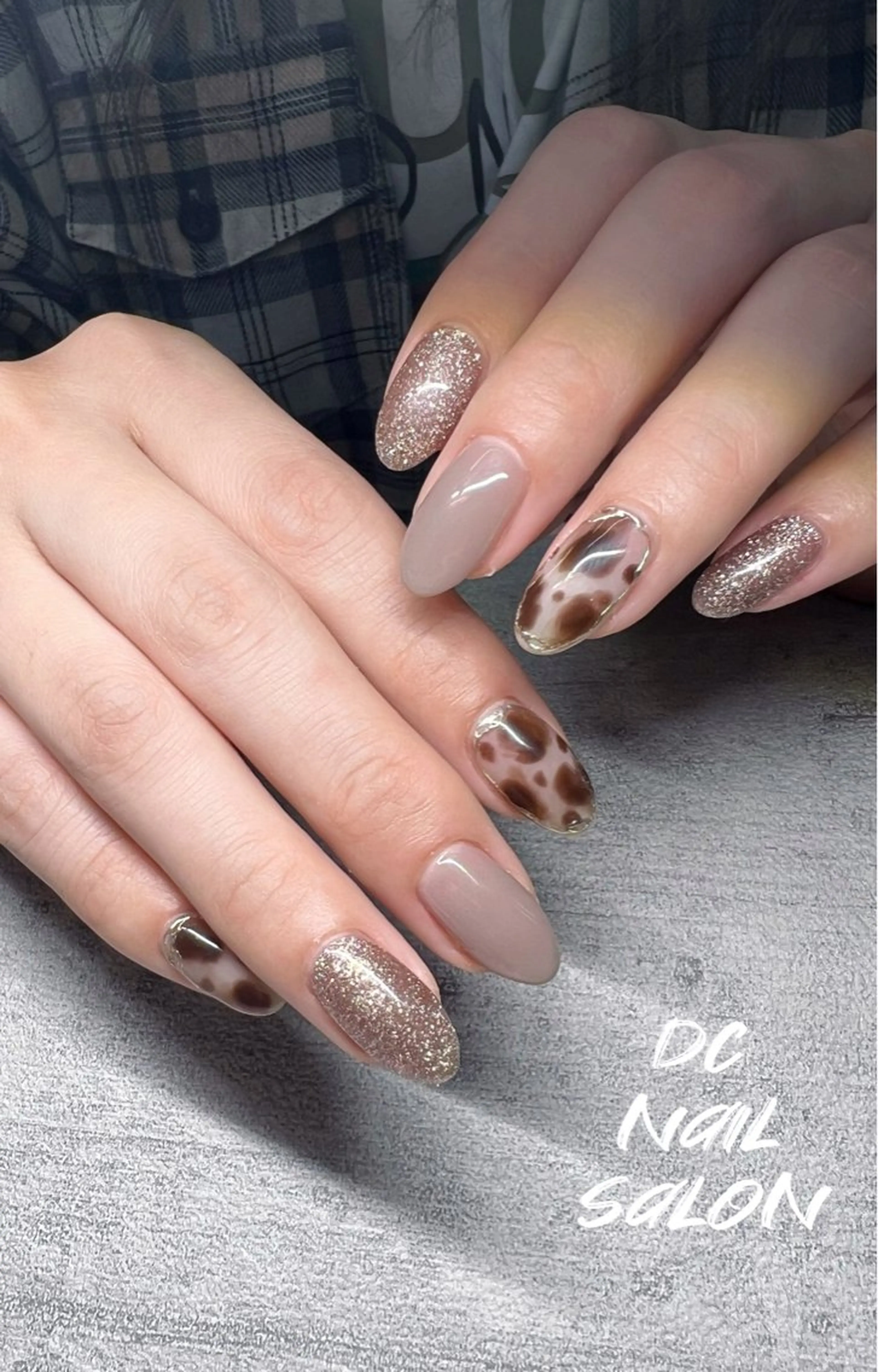ネイル アートネイル 入学式 フレンチネイル ジェルネイル グラデーション DC nail salonのネイルデザイン