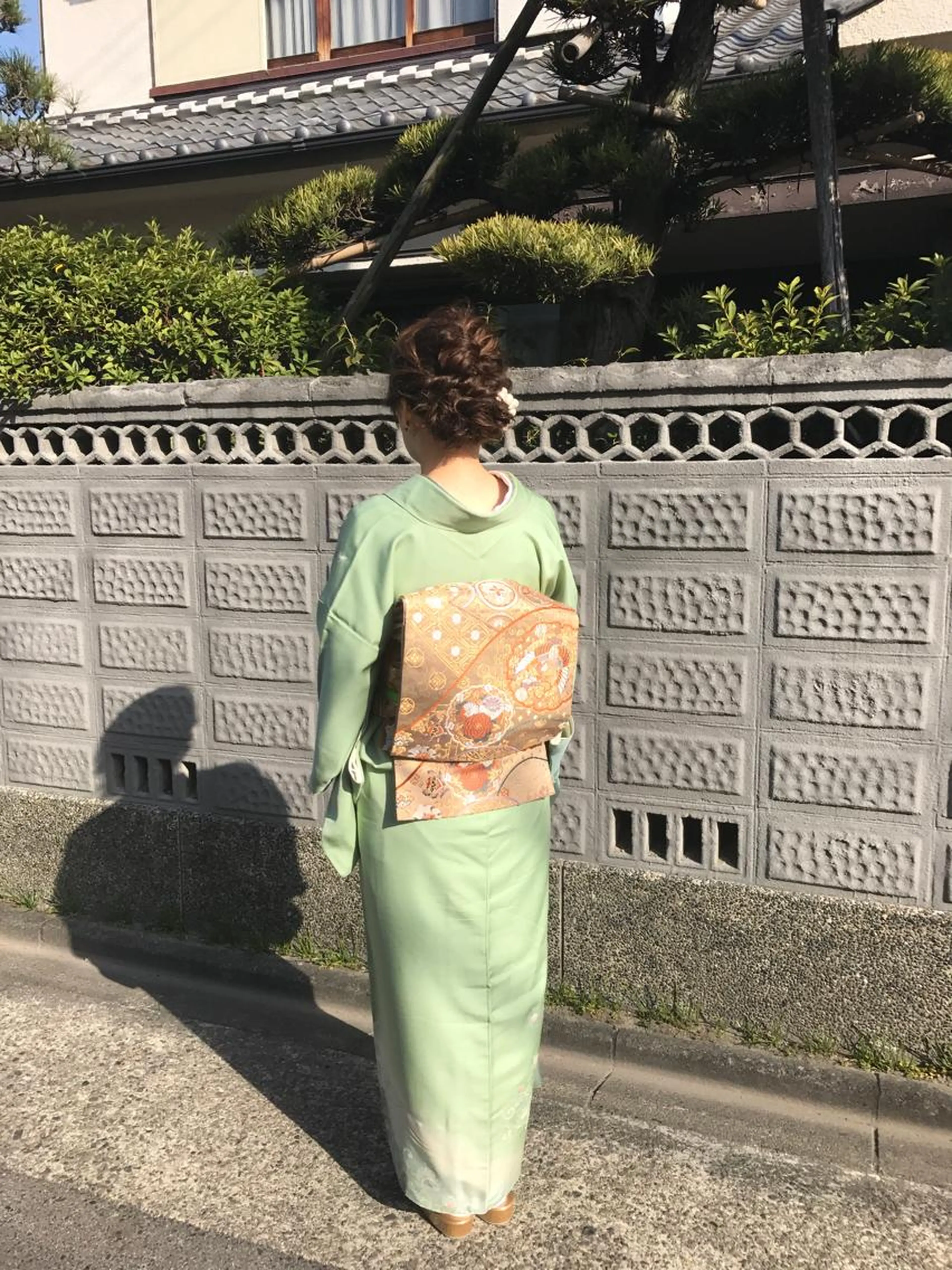 訪問着＋ヘアセットの写真