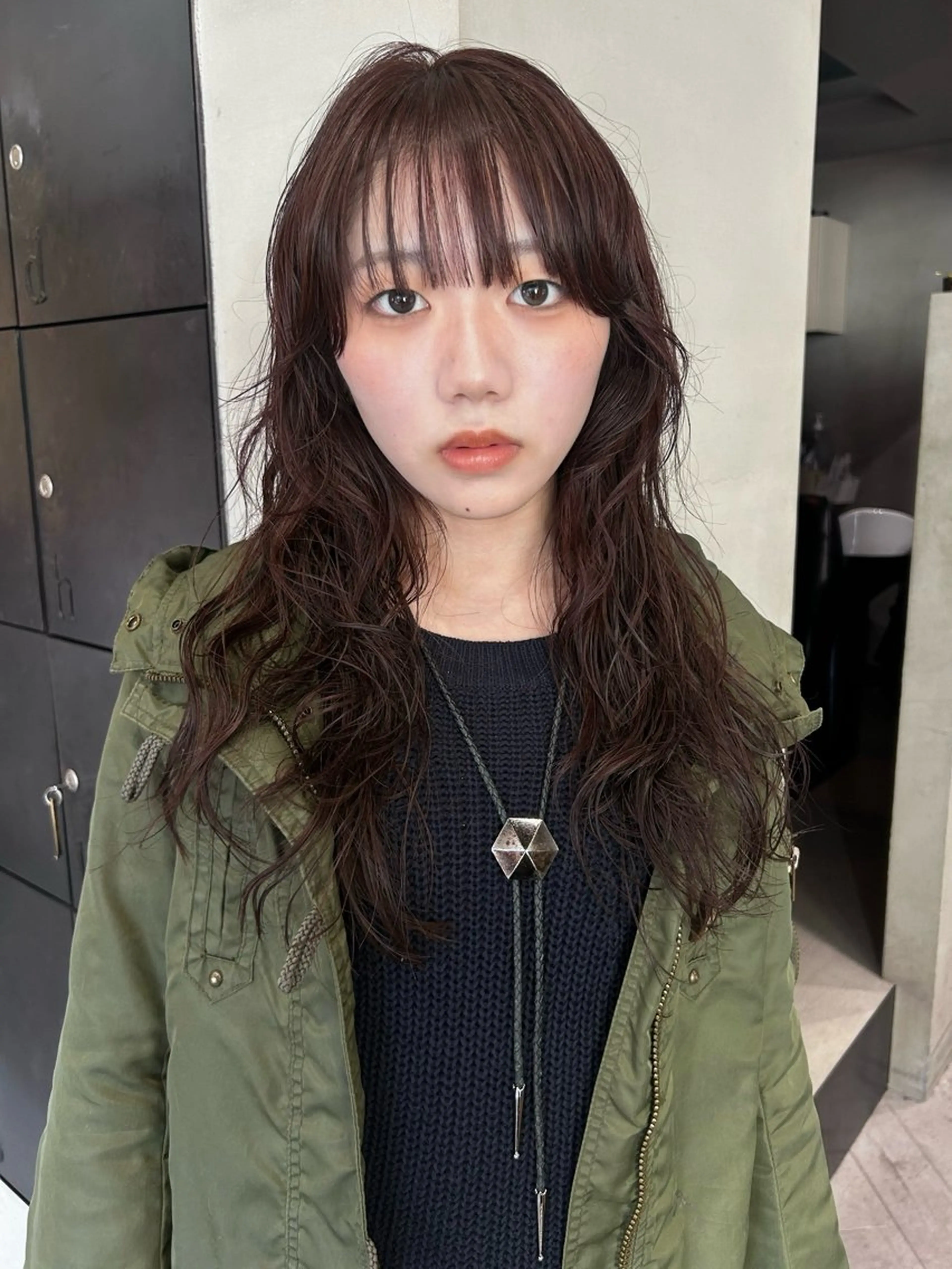 ロング カット ヘアカラー kyoka/レイヤー /ハッシュカットのヘアスタイル