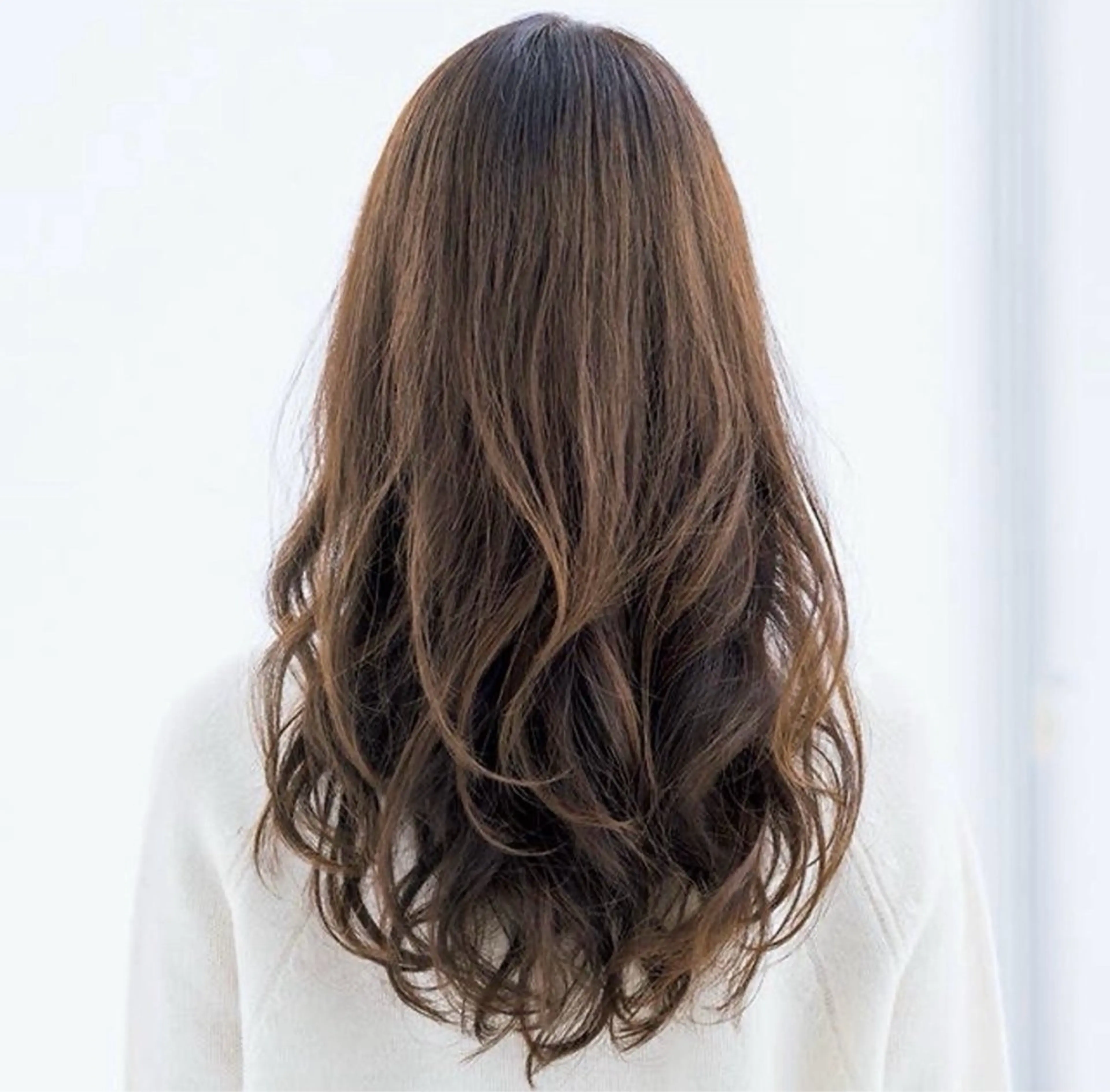 セミロング パーマ Belle銀座並木通り店所属・井手草一朗 /パーマ/コテ巻きのヘアスタイル