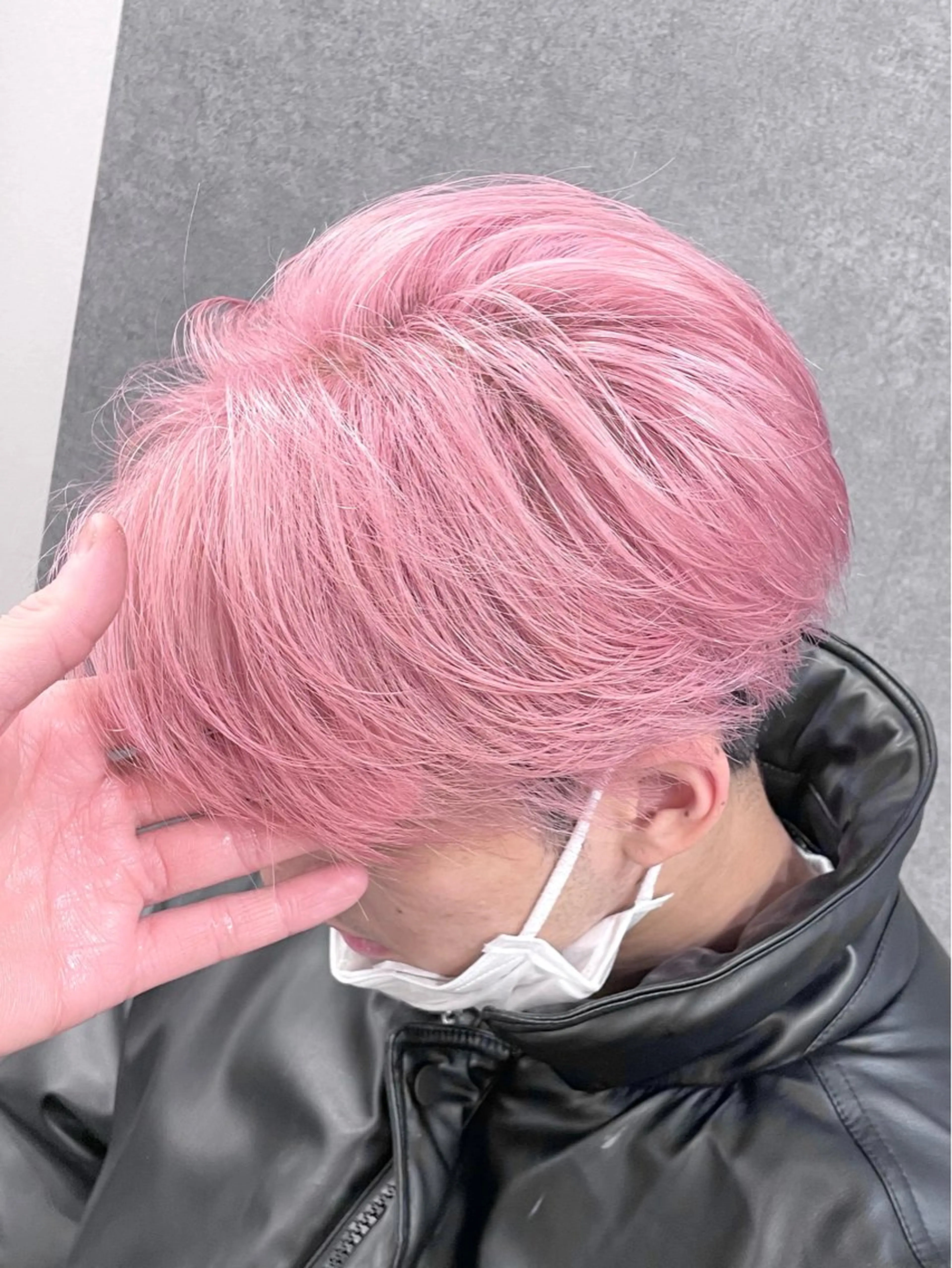 ショート ショートヘア 縮毛矯正 カット ヘアカラー AI TOKYO men's 渋谷所属・カマタ ハルキのヘアスタイル