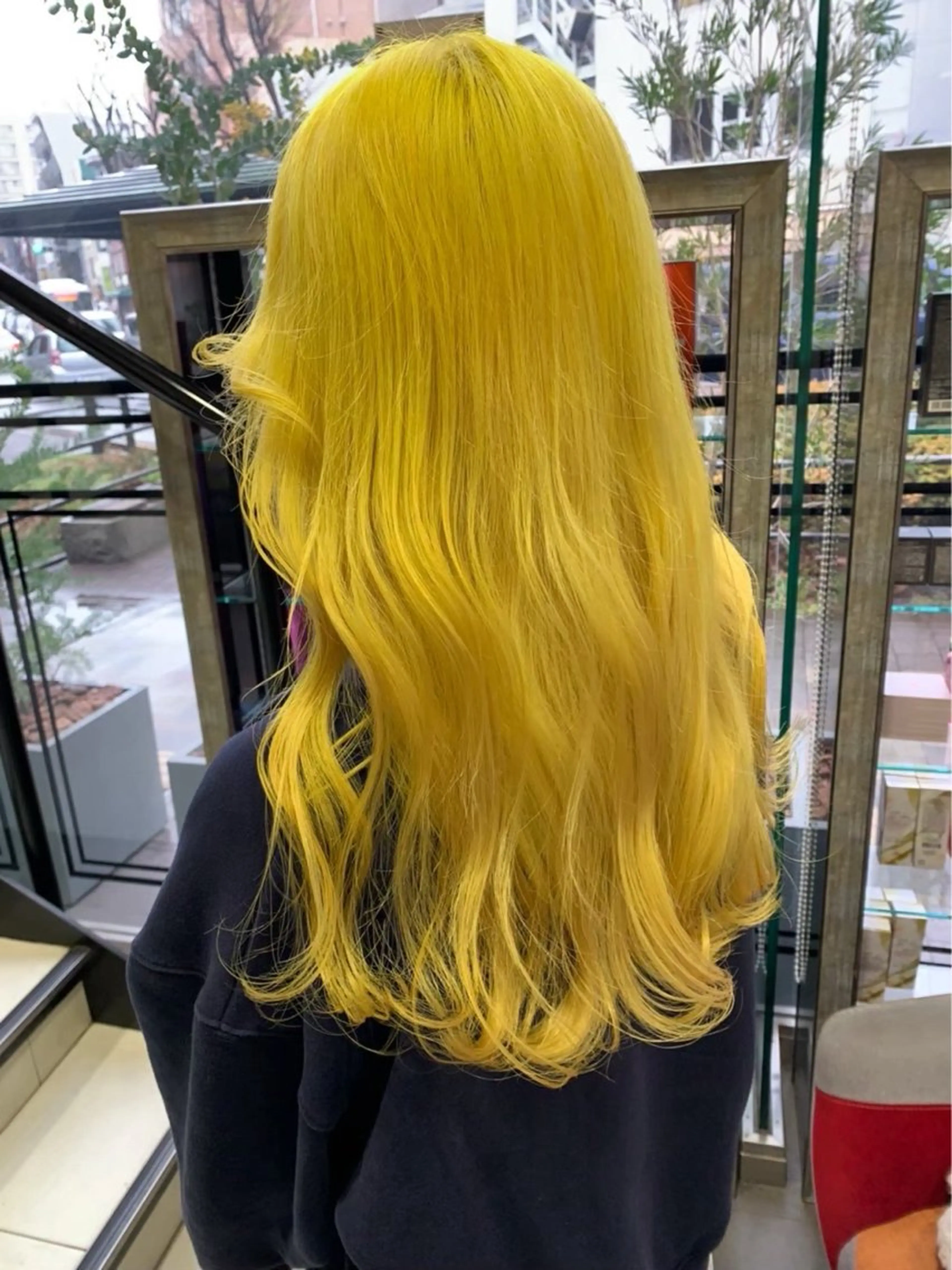 ロング カラー ヘアカラー waka❤️✨ レイヤーボブ/ネイルのヘアスタイル