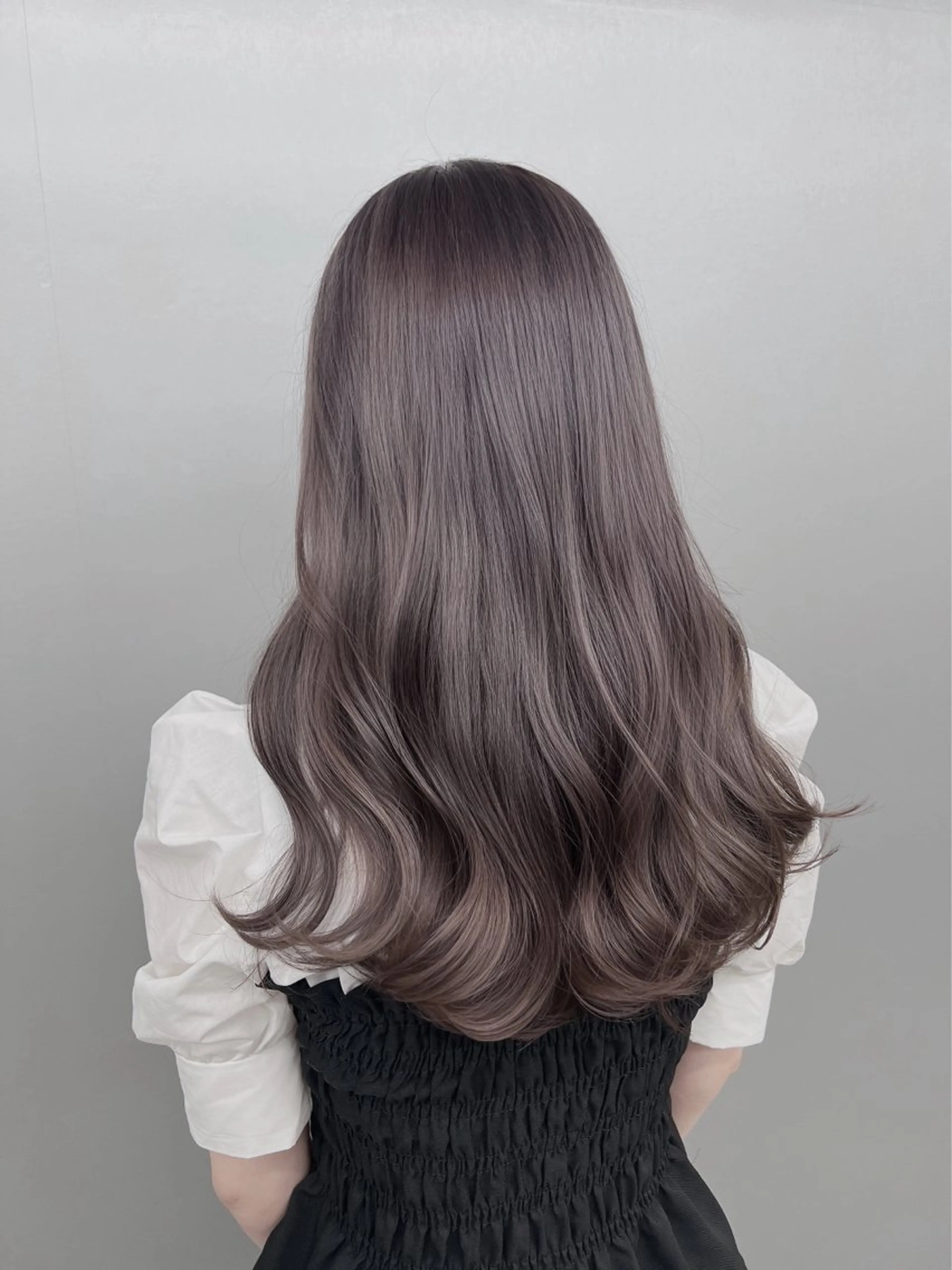 カラー ヘアカラー トリートメント 透明感/グレージュ/ ベージュ/るな🪽のヘアスタイル