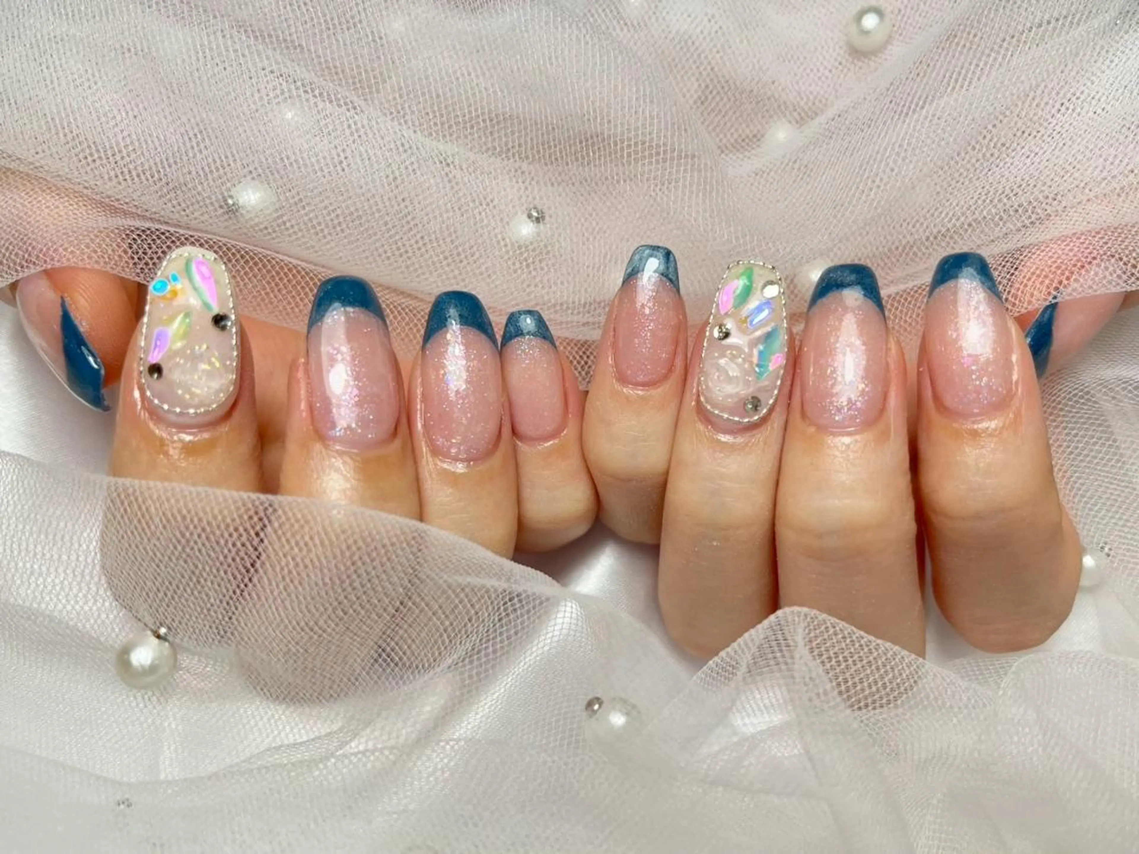 ネイル 持ち込み ハンドネイル peTiT sayakaのネイルデザイン
